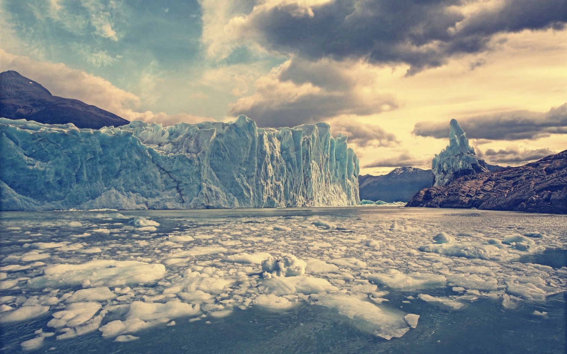 Argentina Glacier Ice Perito Moreno Glacier 1920x1200