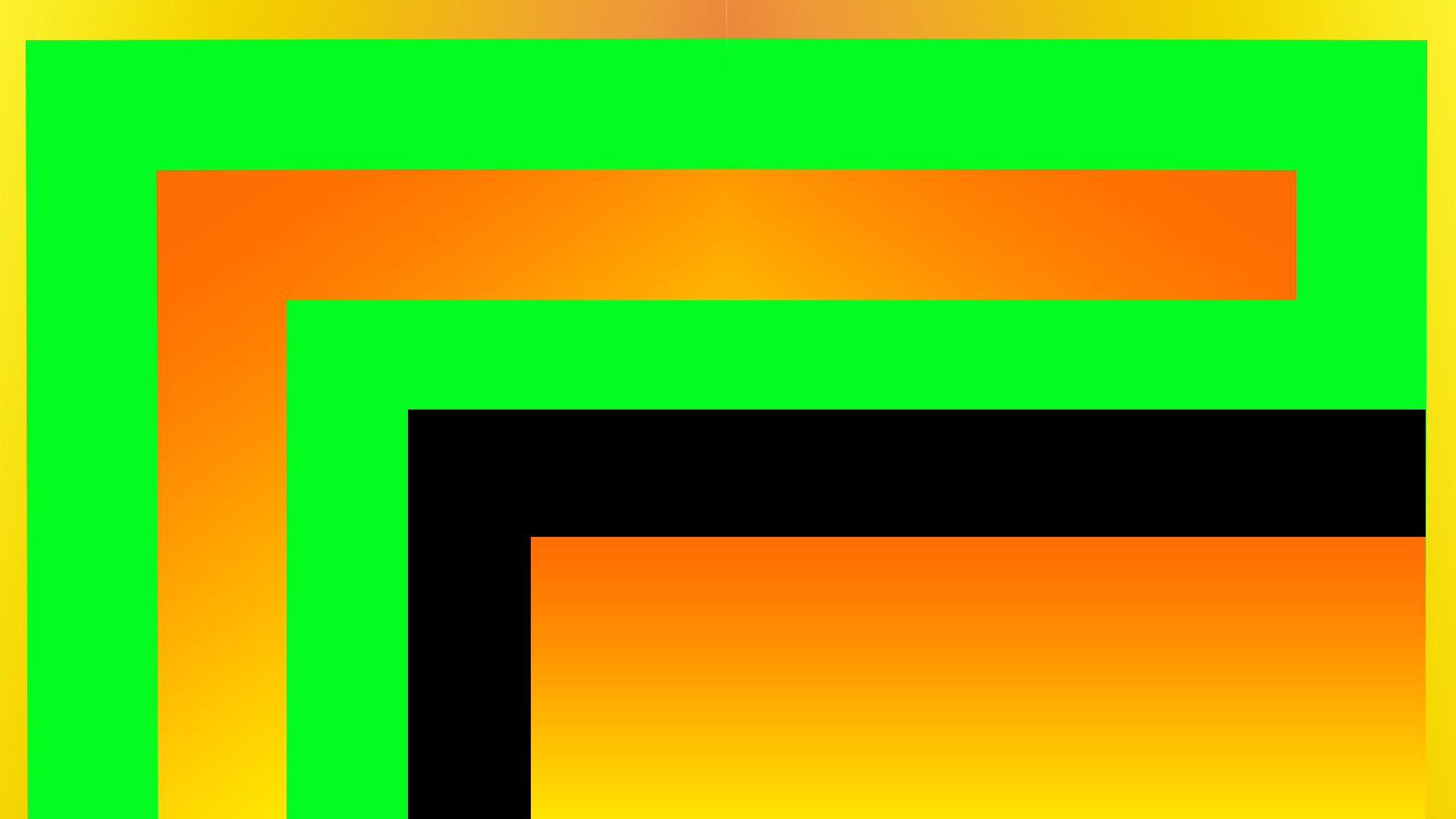 Abstract Colorful Digital Art Geometry Rectangle Shapes 1920x1080