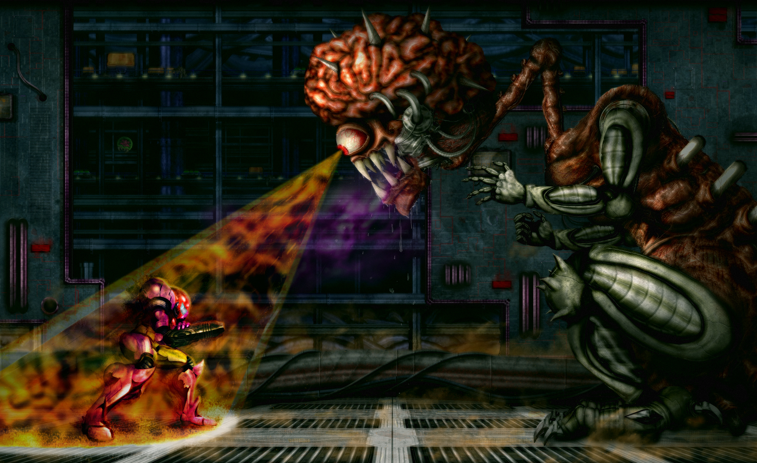 Samus Aran Super Metroid 2559x1564