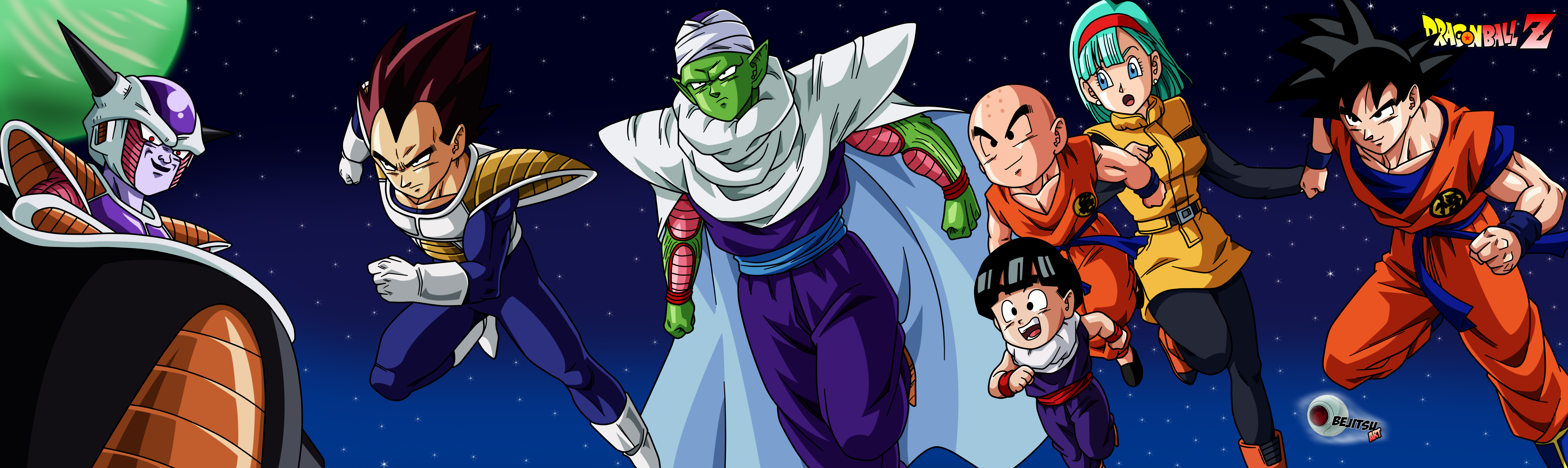 Bulma Dragon Ball Dragon Ball Z Frieza Dragon Ball Gohan Dragon Ball Goku Krillin Dragon Ball Piccol 6771x2024