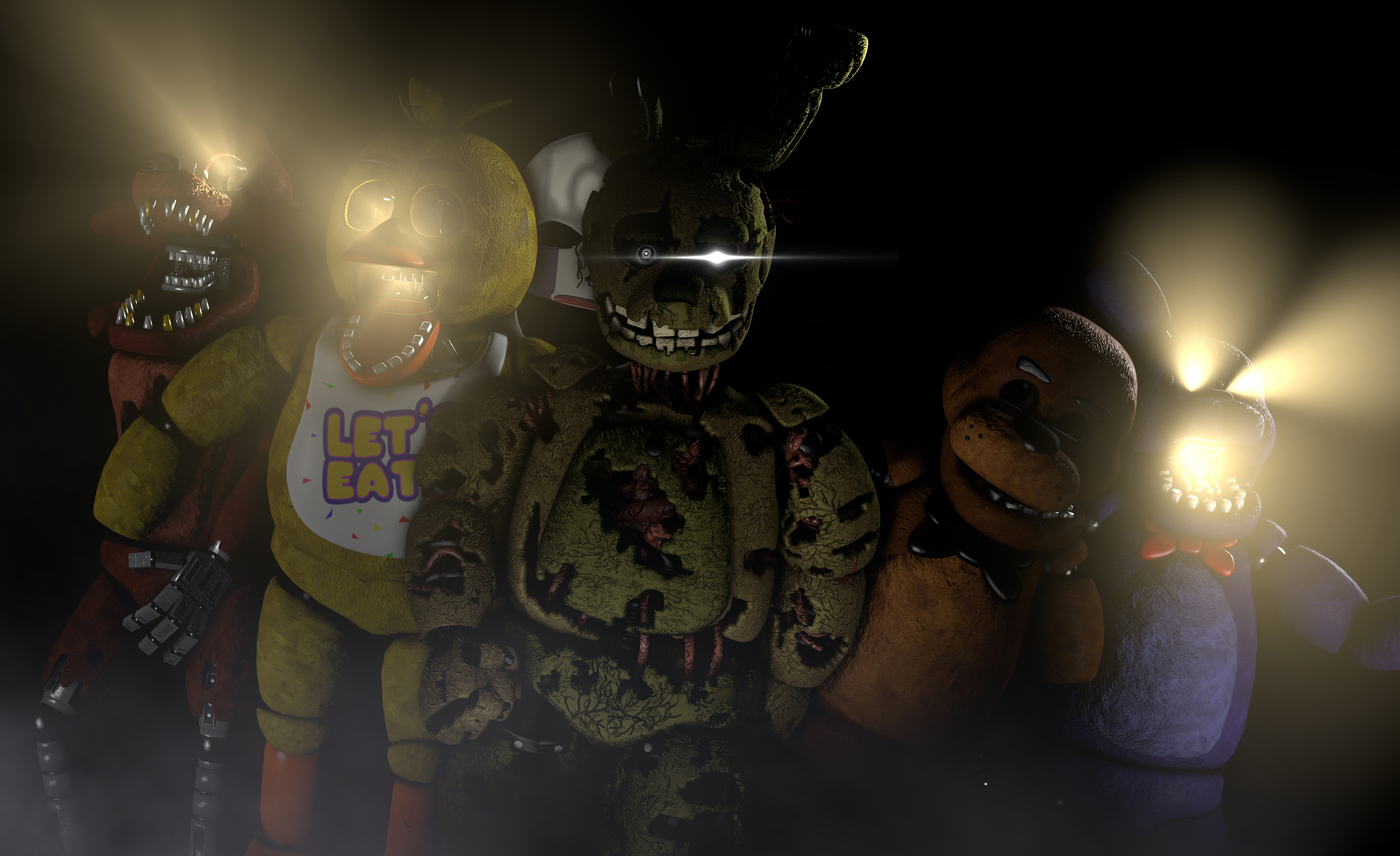 Bonnie Five Nights At Freddy 039 S Chica Five Nights At Freddy 039 S Foxy Five Nights At Freddy 039  3304x2020