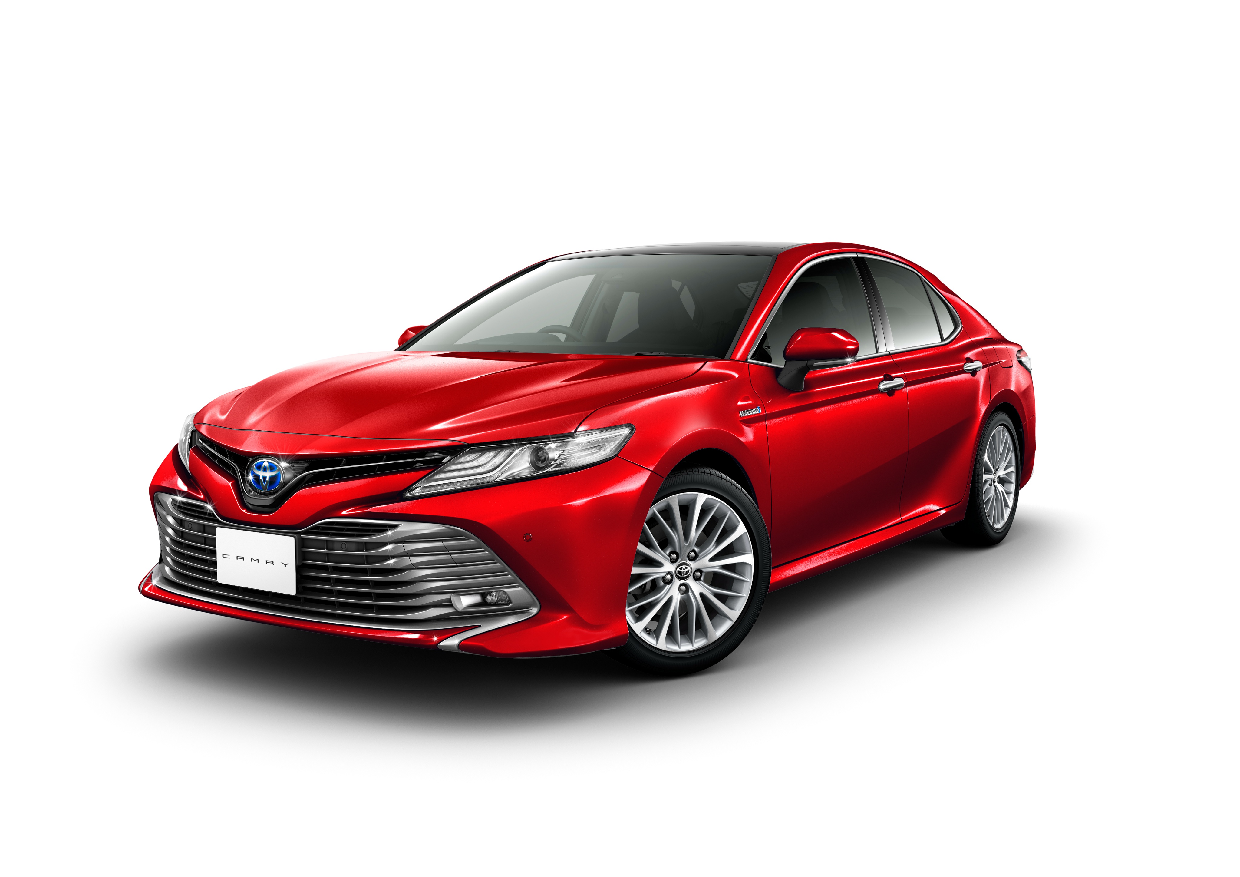Car Compact Car Red Car Toyota Toyota Camry Vehicle 4096x2896