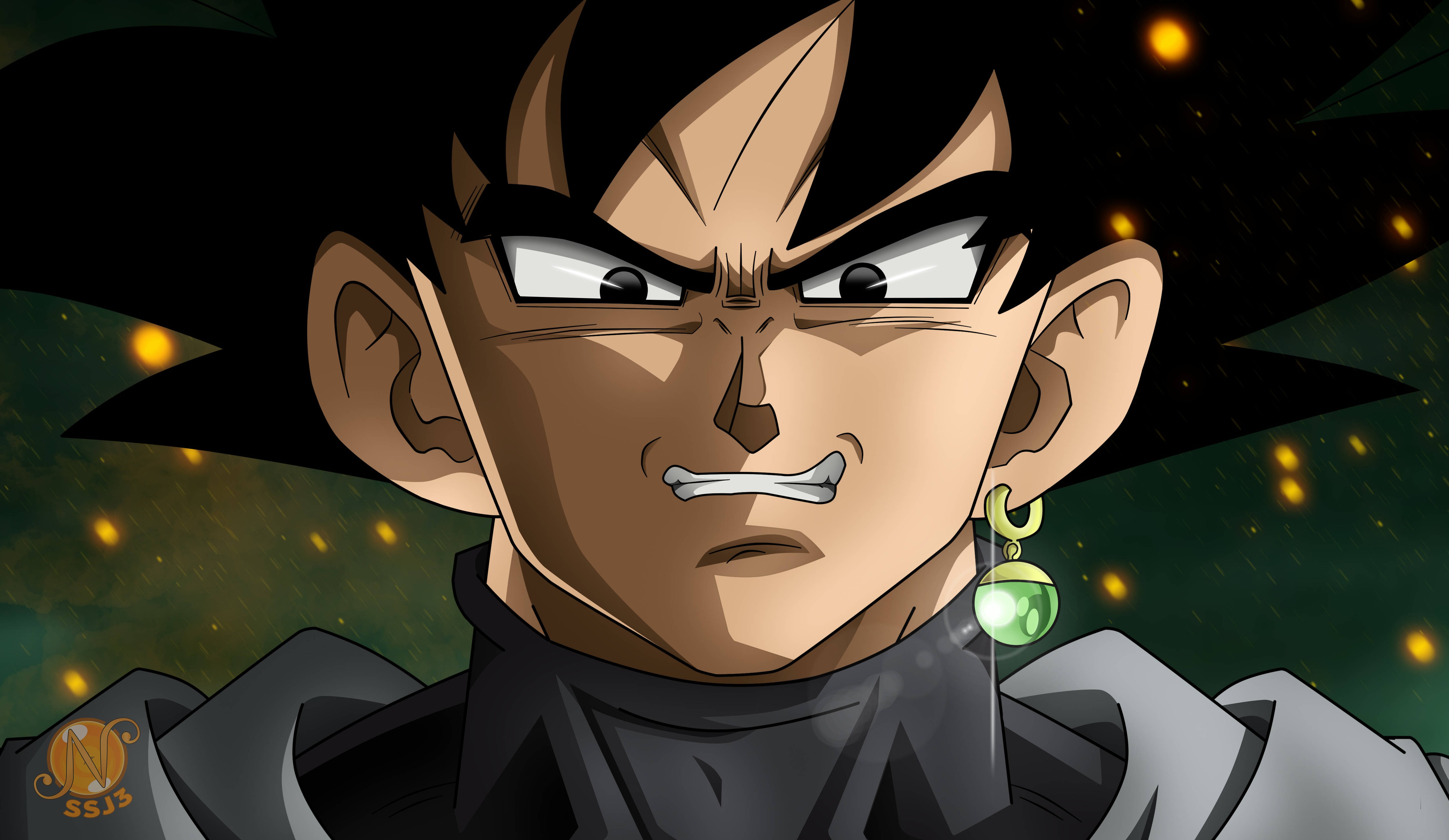 Black Goku 5000x2900