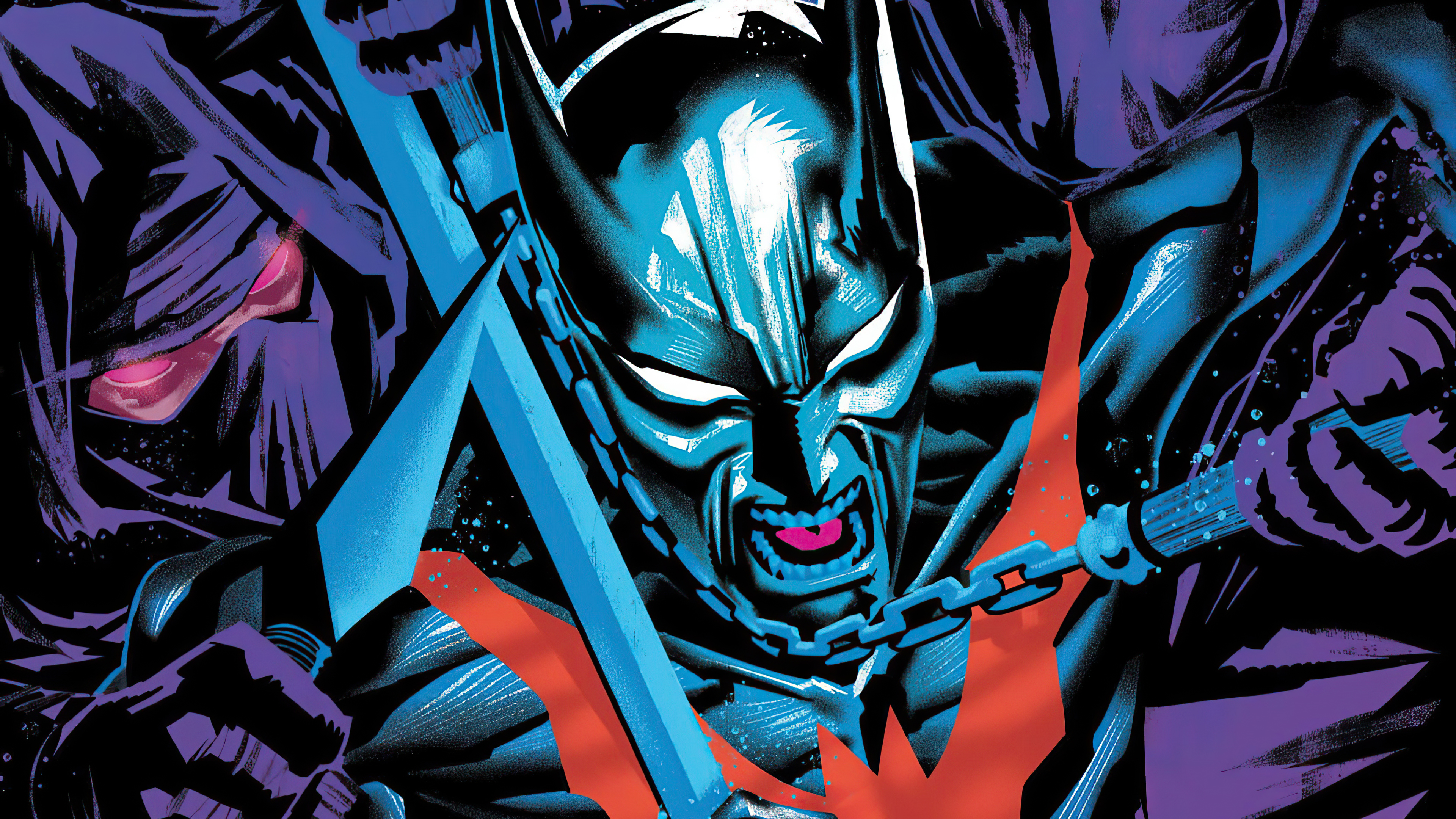Batman Batman Beyond Marvel Comics 3840x2160