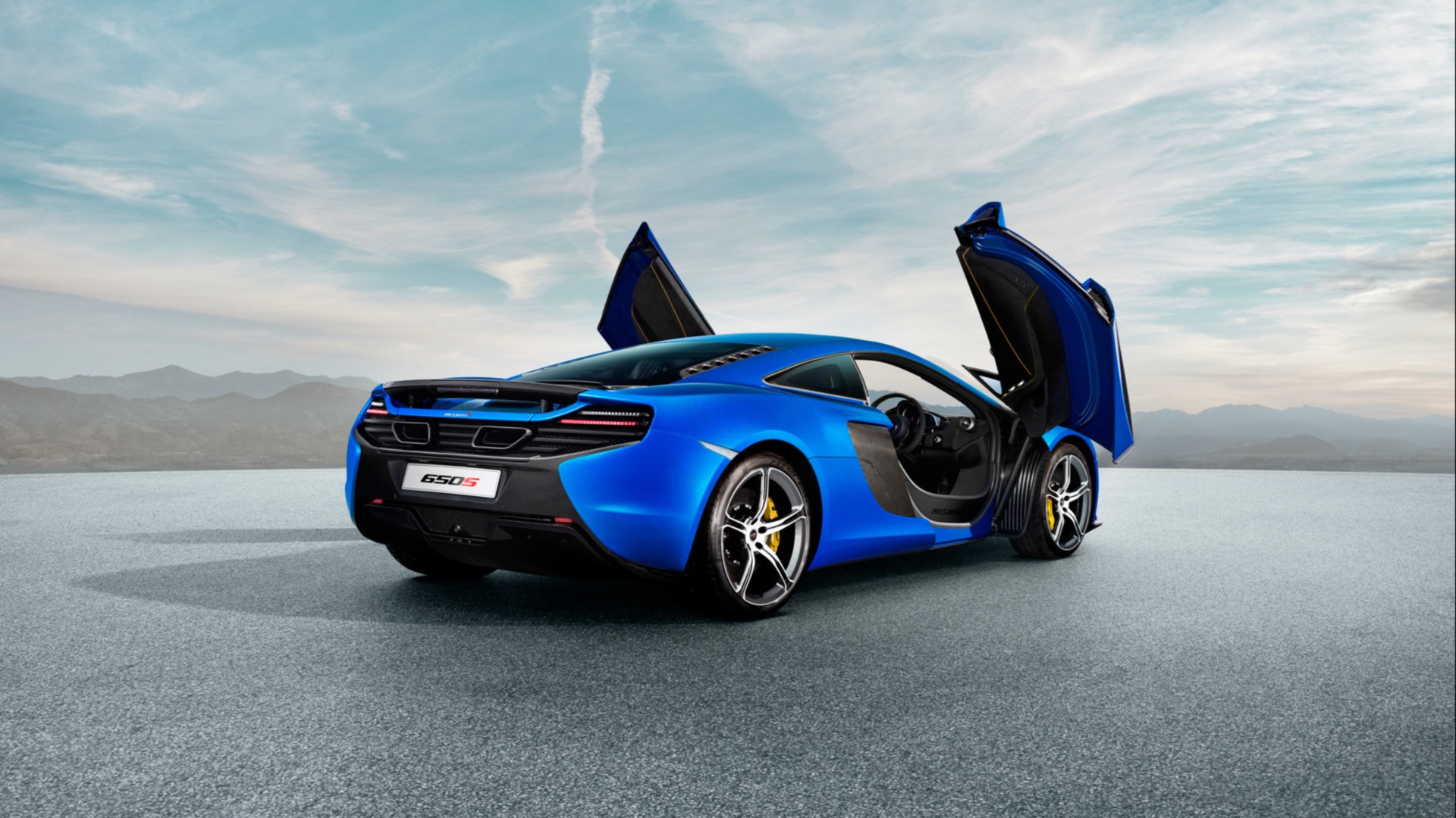 Blue Car Car Mclaren Mclaren 650s Supercar Vehicle 1920x1080