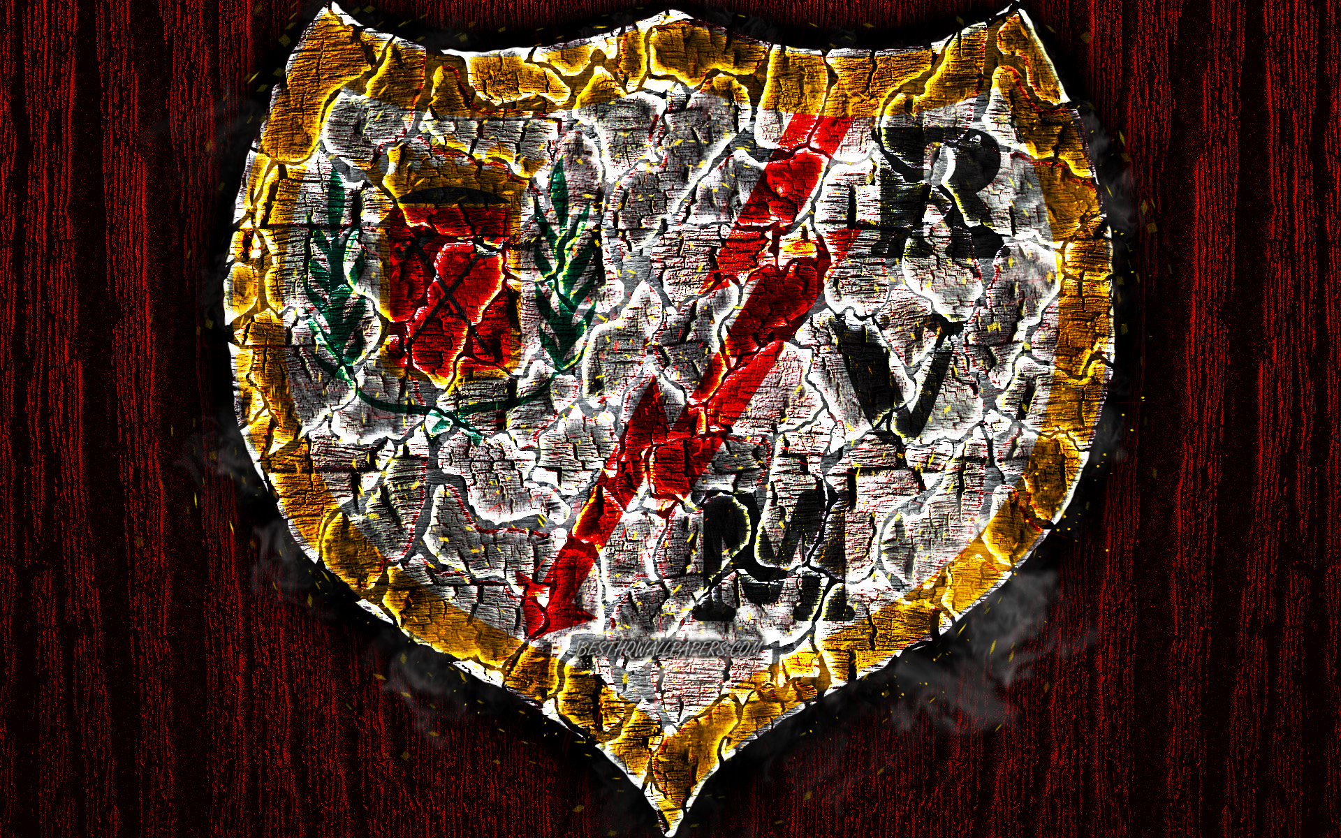 Emblem Logo Rayo Vallecano Soccer 1920x1200