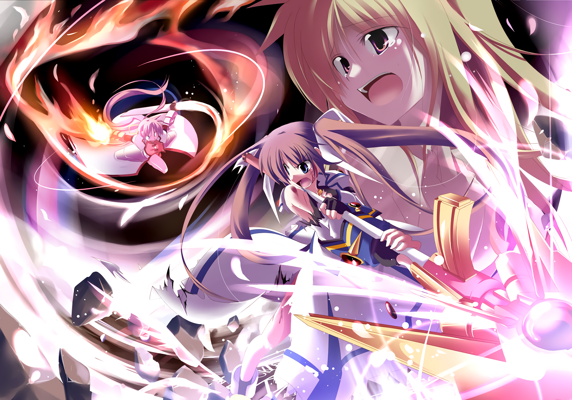 Anime Magical Girl Lyrical Nanoha 1920x1344