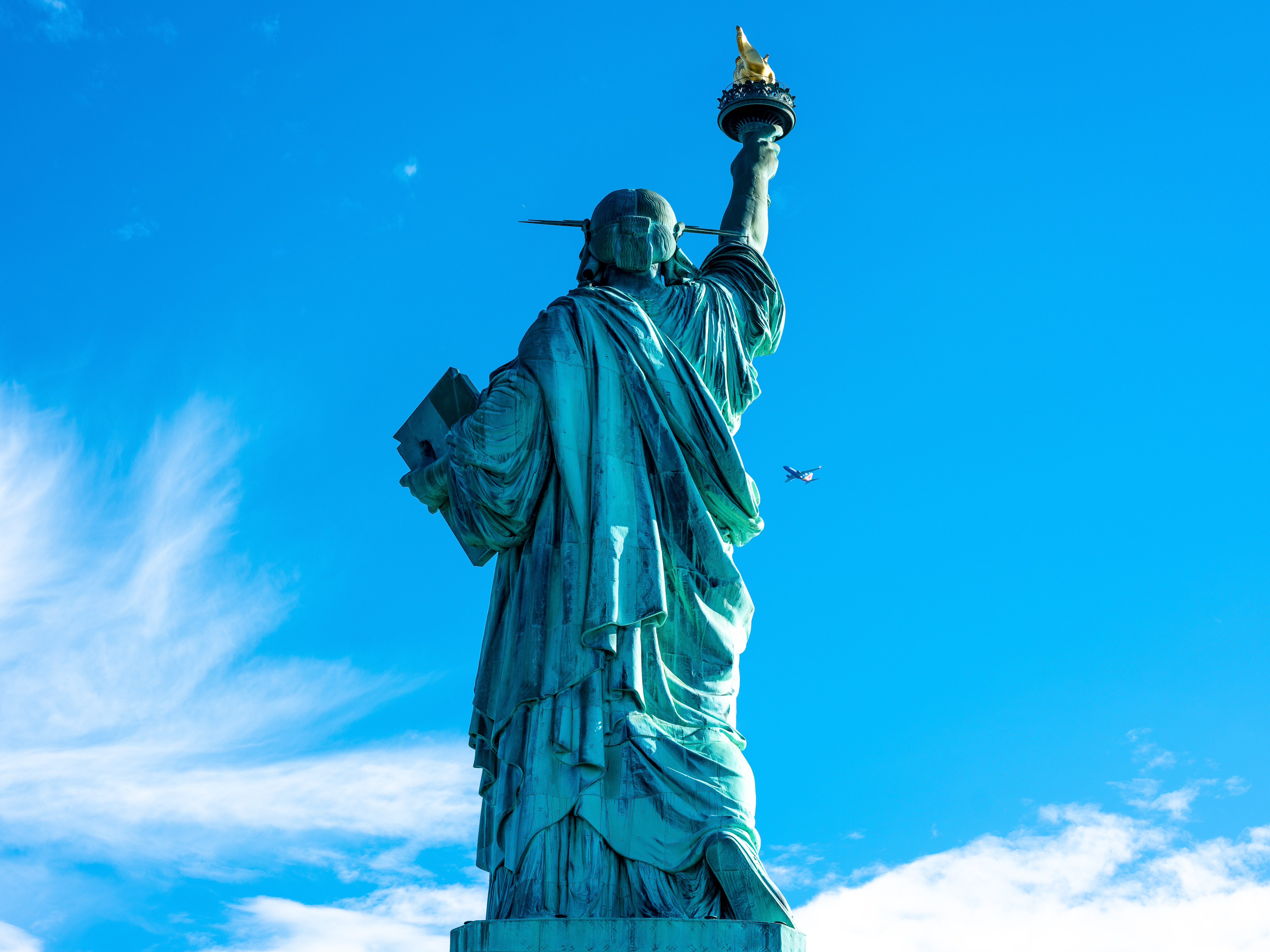 Man Made Statue Of Liberty 3840x2880