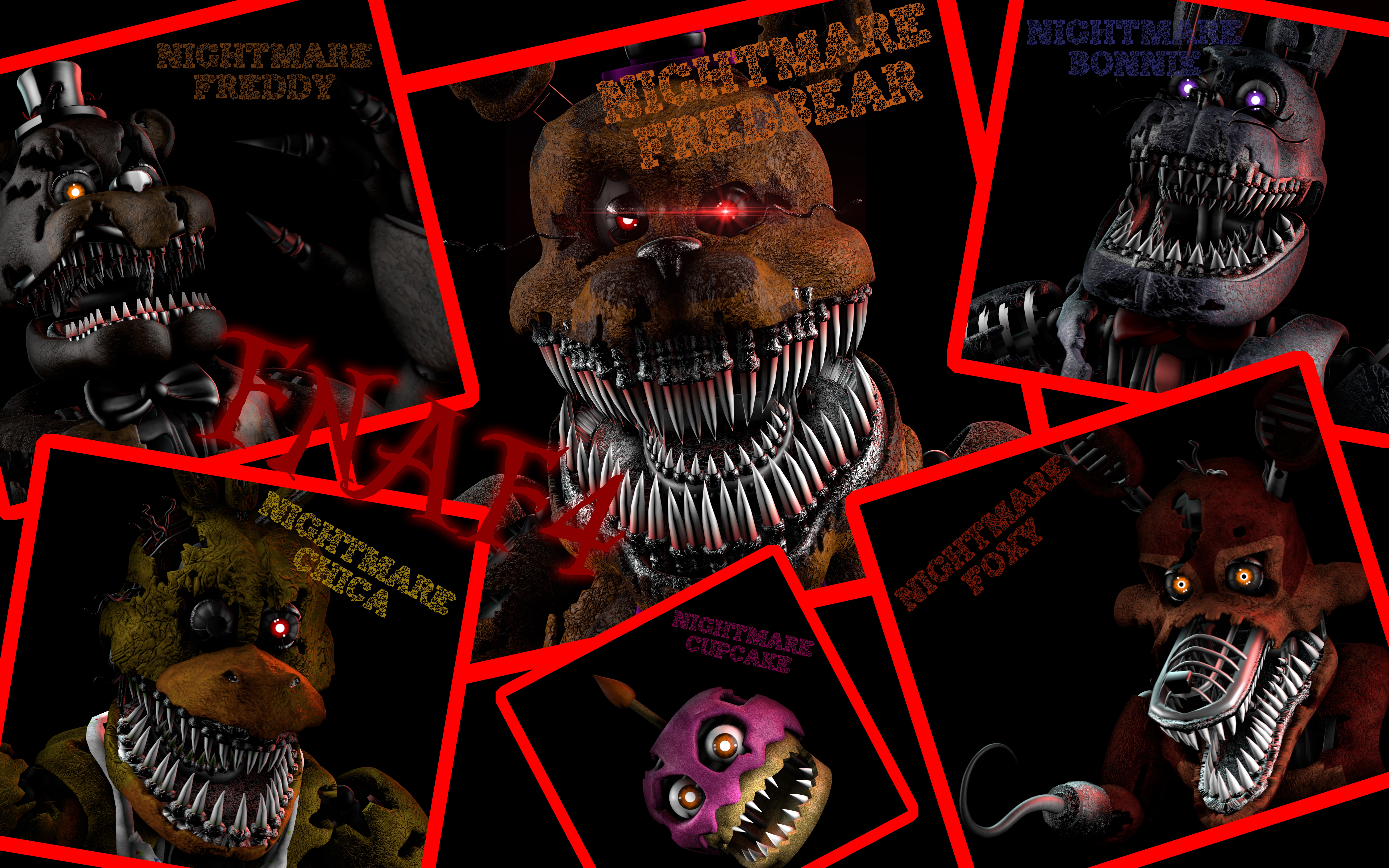 Video Game Five Nights At Freddy 039 S 4 8000x5000