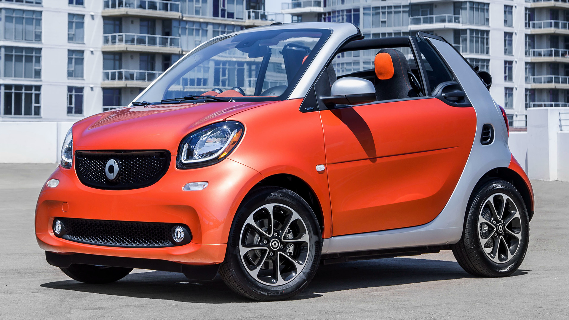 Cabriolet Car Smart Fortwo 1920x1080