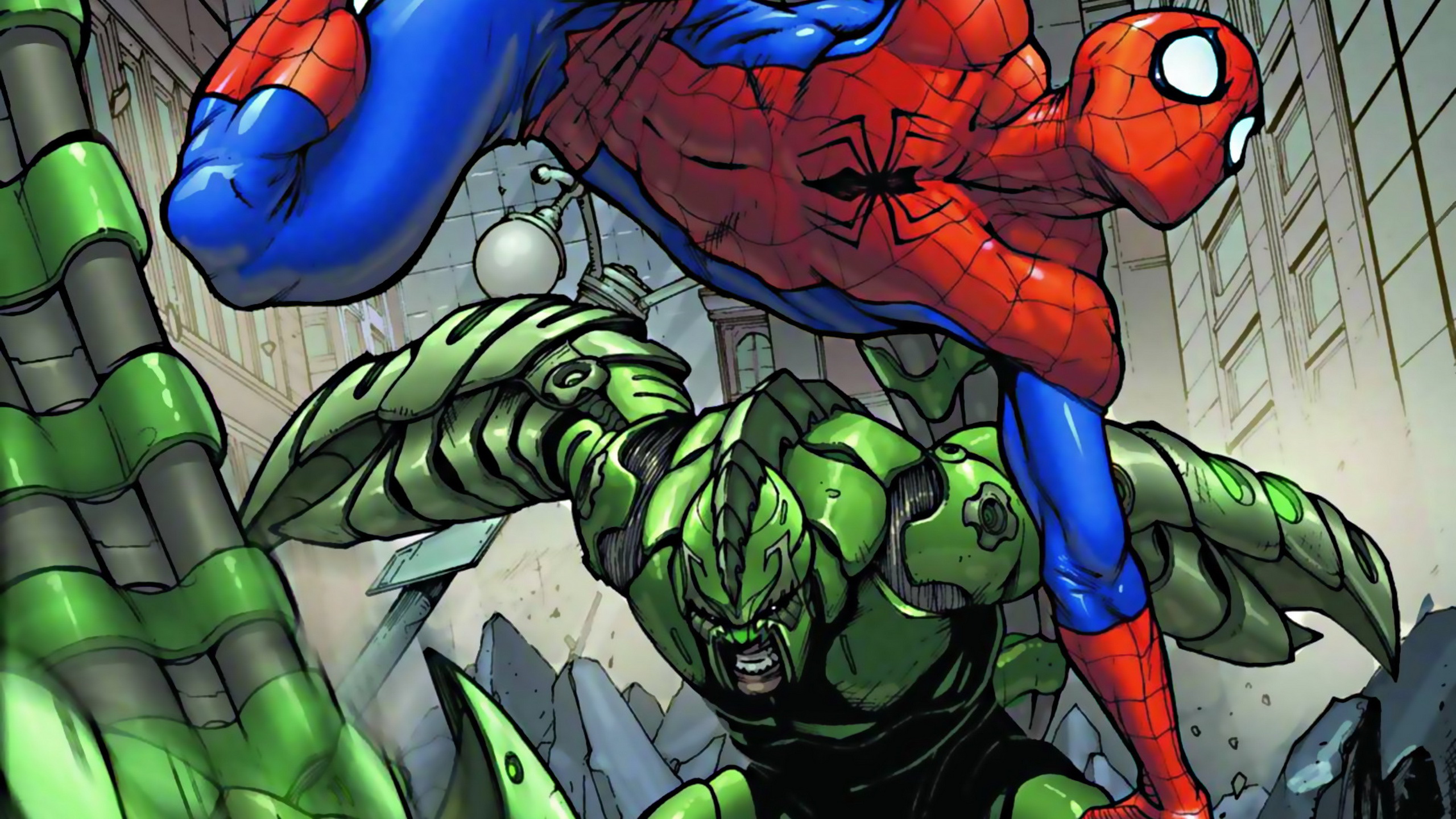 Scorpion Marvel Comics Spider Man 2560x1440
