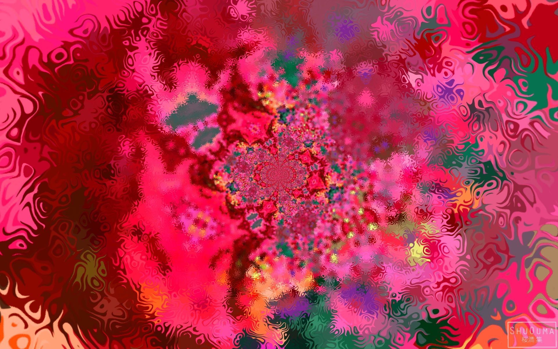 Abstract Pink 1920x1200