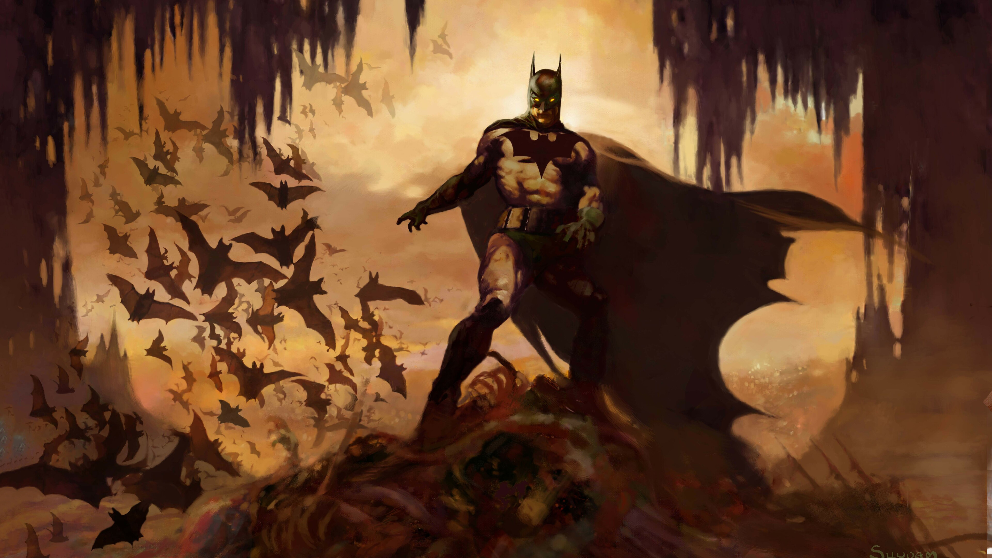Bat Batman Dc Comics 3840x2160