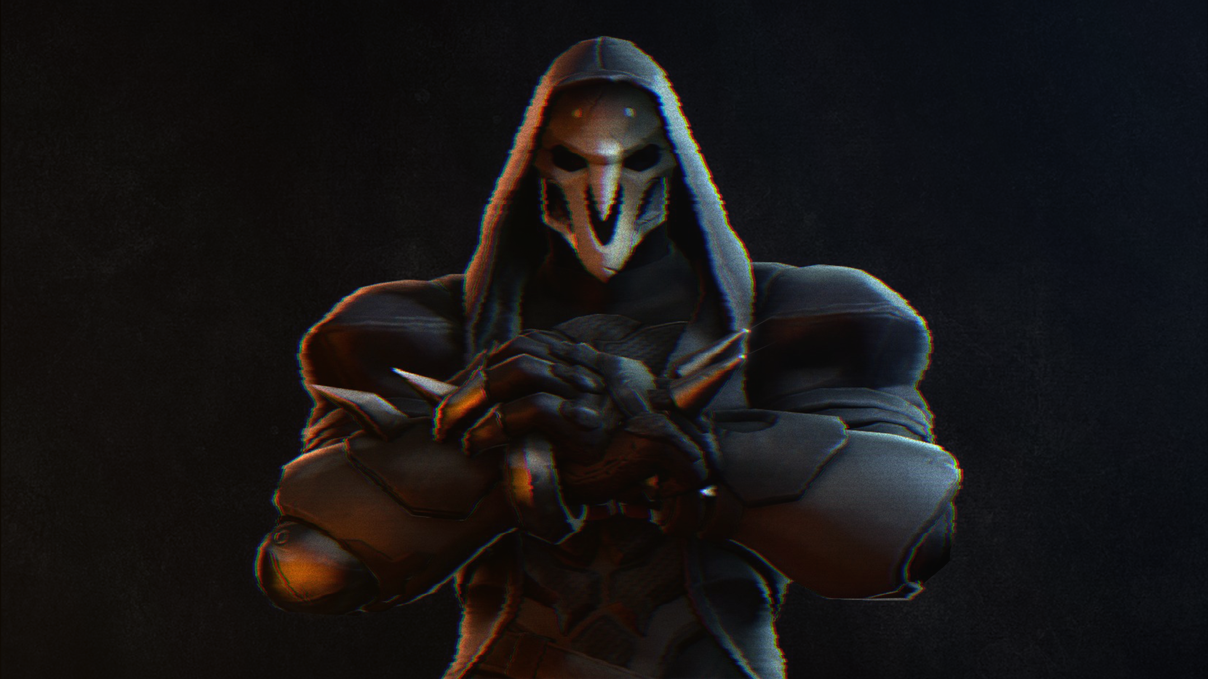 Overwatch Reaper Overwatch Wallpaper Resolution 3840x2160 Id Wallha Com