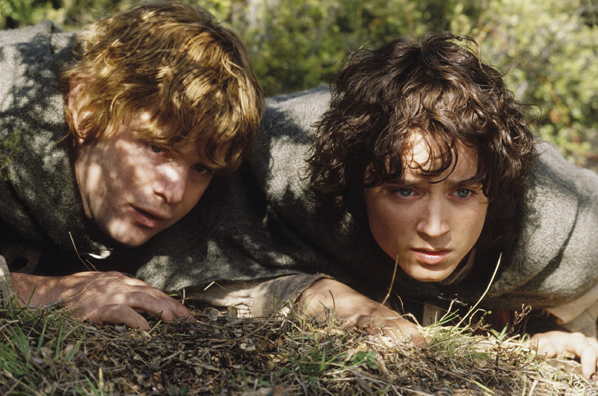 Elijah Wood Frodo Baggins Samwise Gamgee Sean Astin 2361x1563