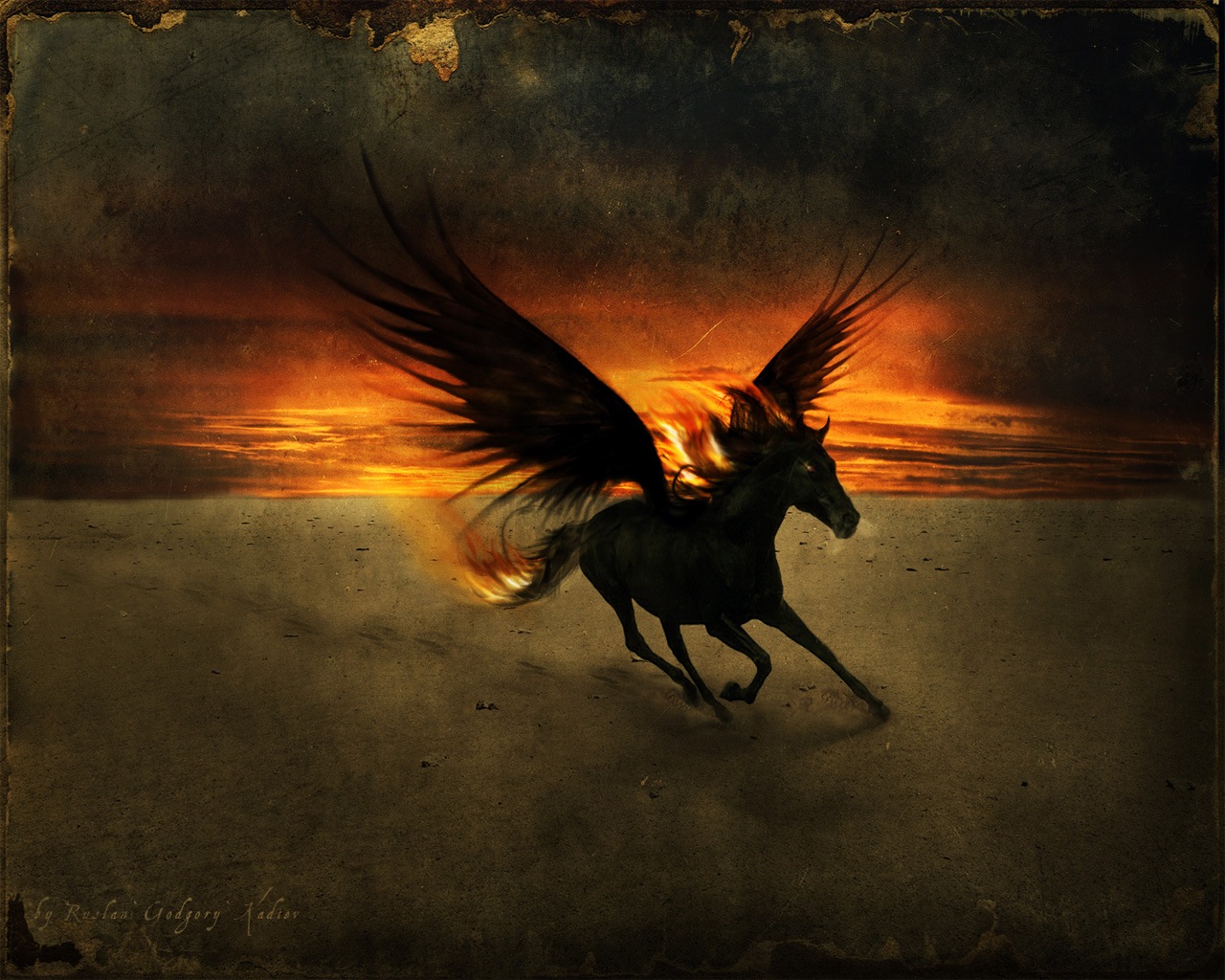 Fantasy Pegasus 1280x1024