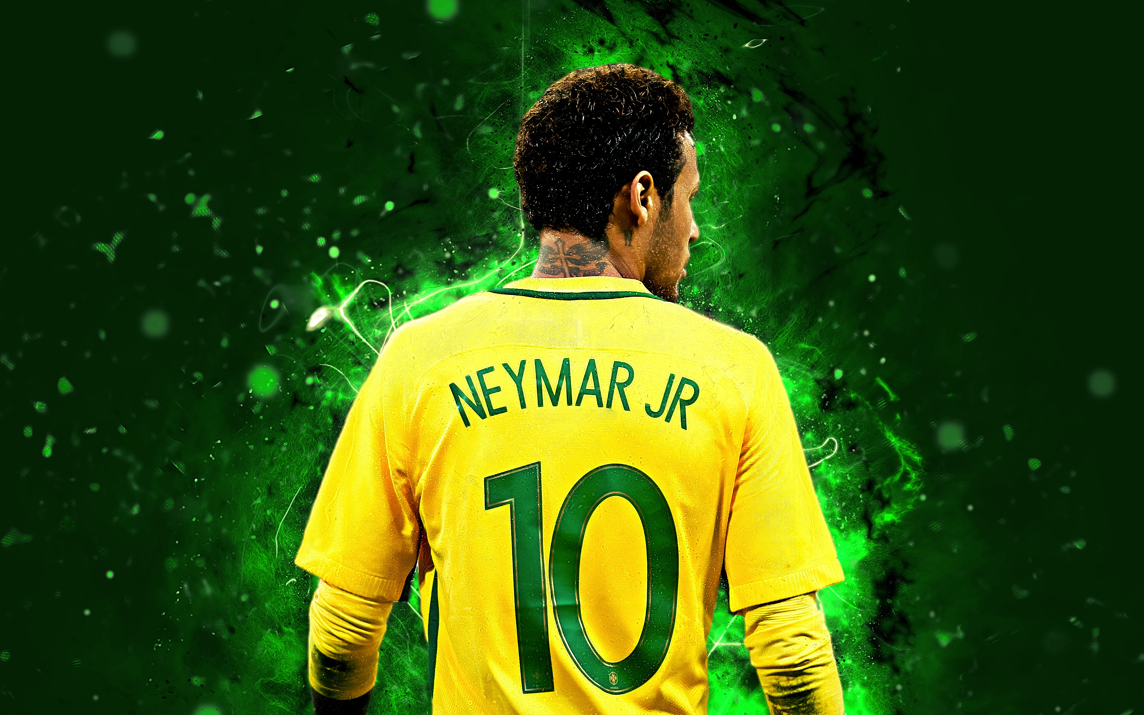 Brazilian Neymar Soccer 3840x2400