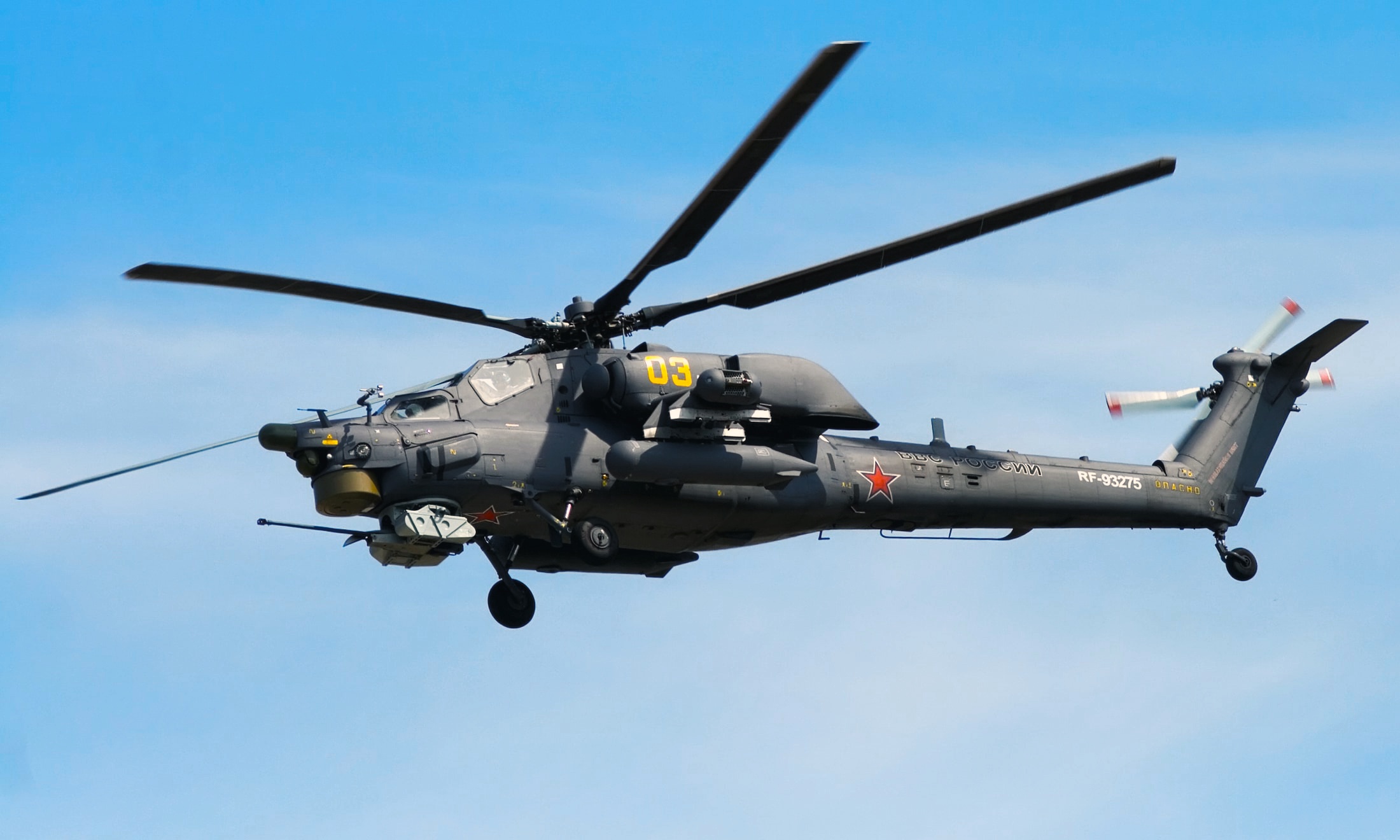 Aircraft Attack Helicopter Helicopter Mil Mi 28 2200x1320