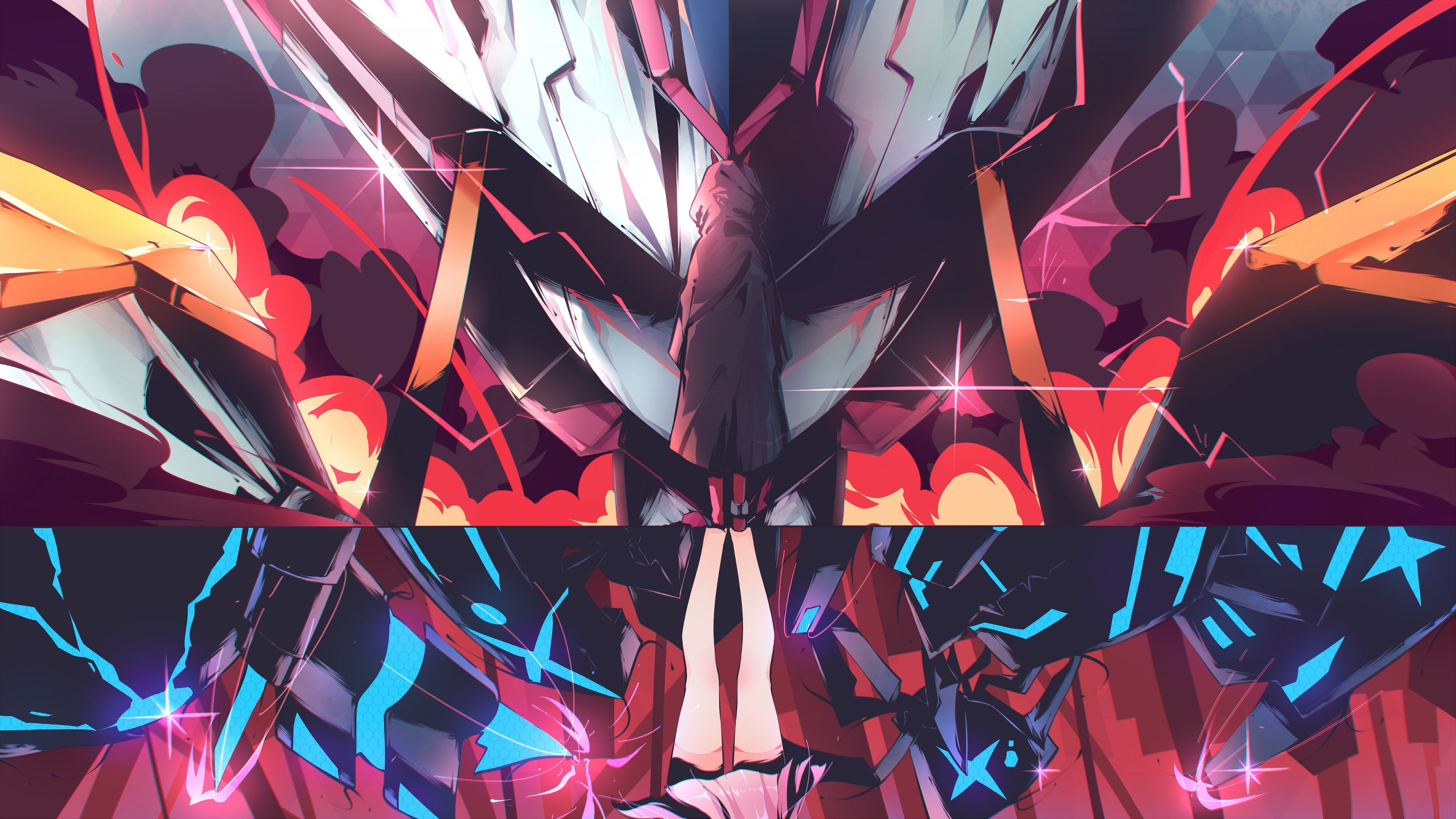 Darling In The Franxx Strelizia Darling In The Franxx Zero Two Darling In The Franxx 3840x2160