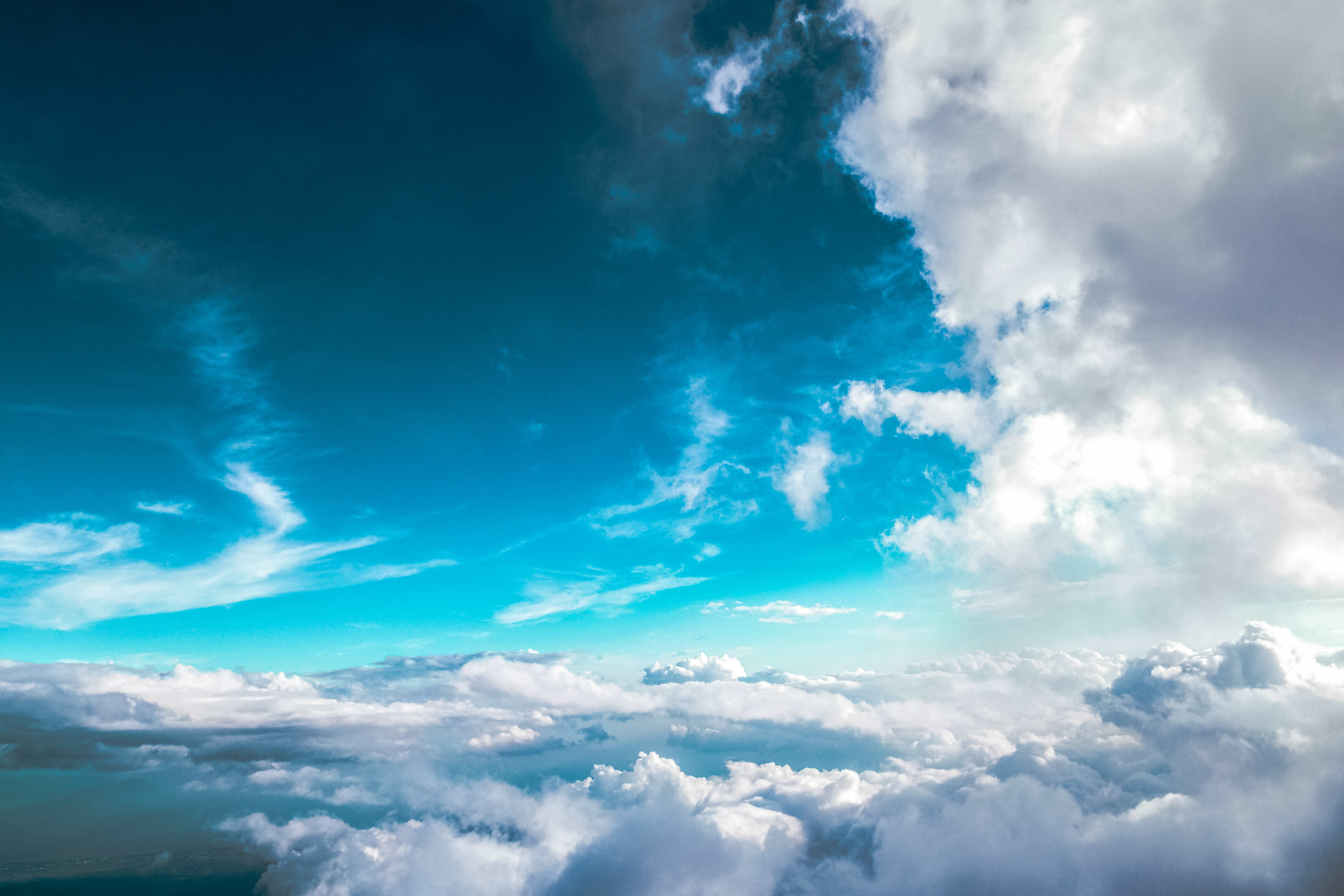 Aerial Cloud Nature Sky 6480x4320