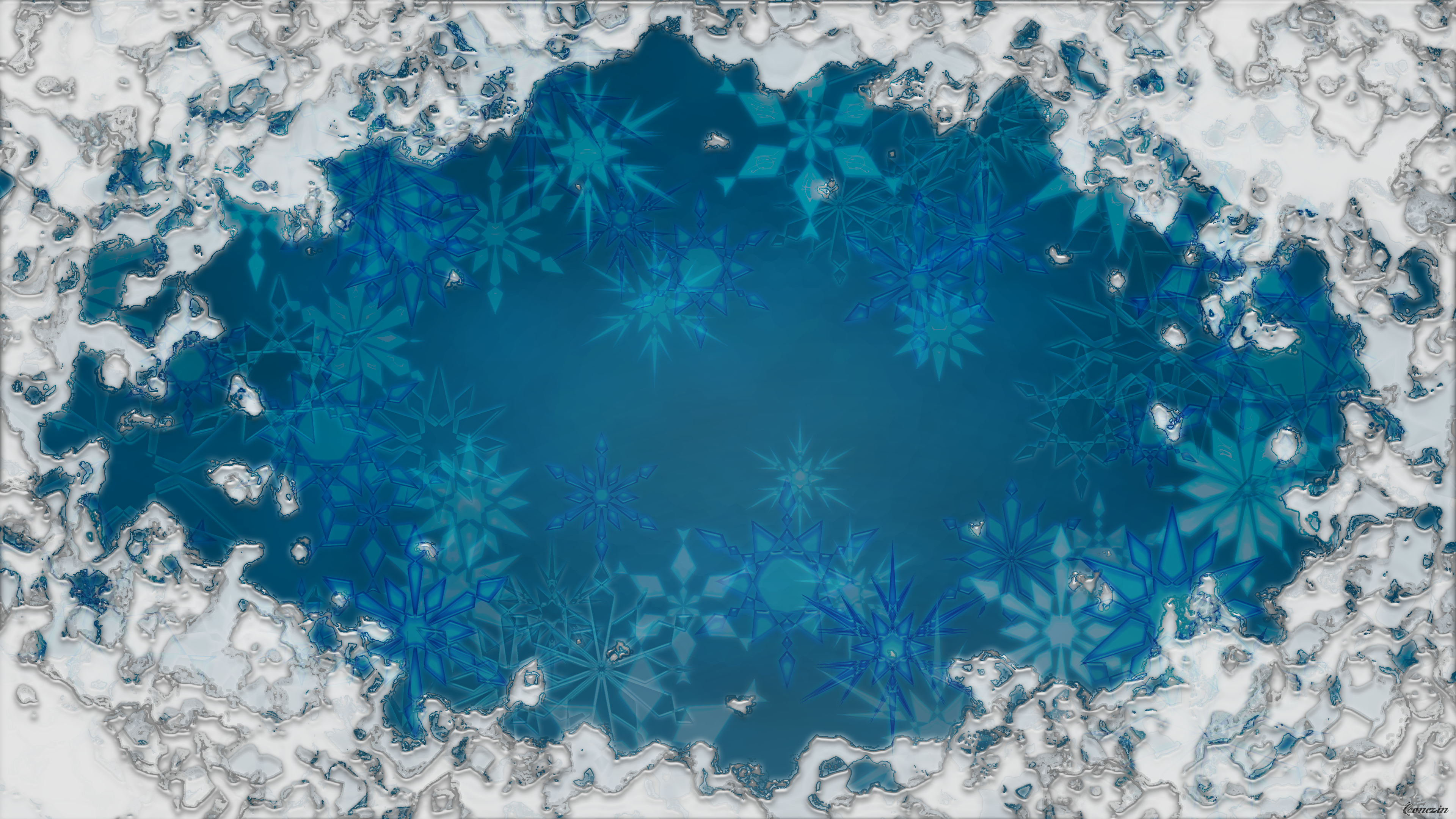 Snow Snowflake Winter 3840x2160