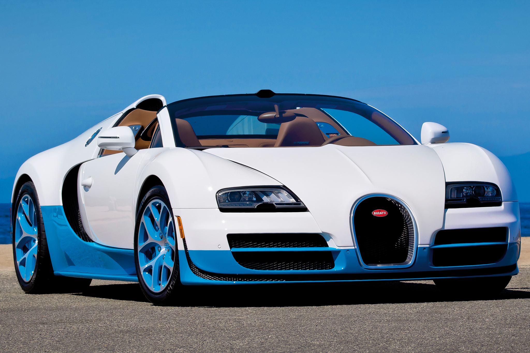 Bugatti Veyron 16 4 Grand Sport Sport Car White Car 2048x1365
