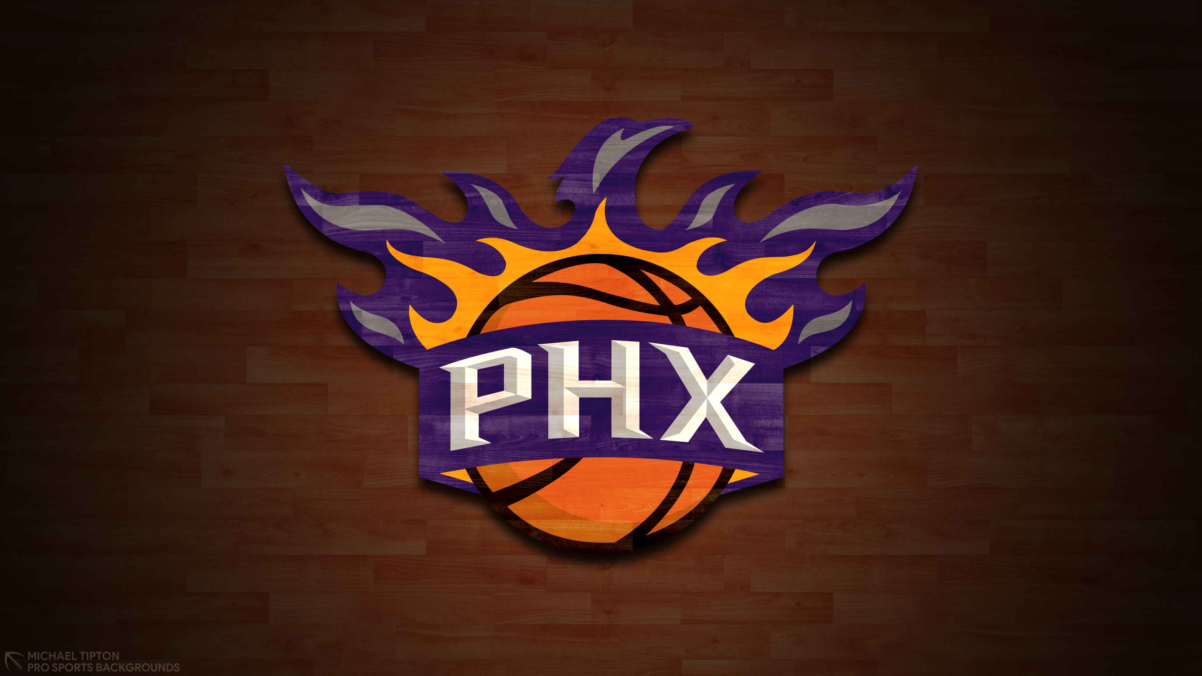 Basketball Logo Nba Phoenix Suns 3840x2160