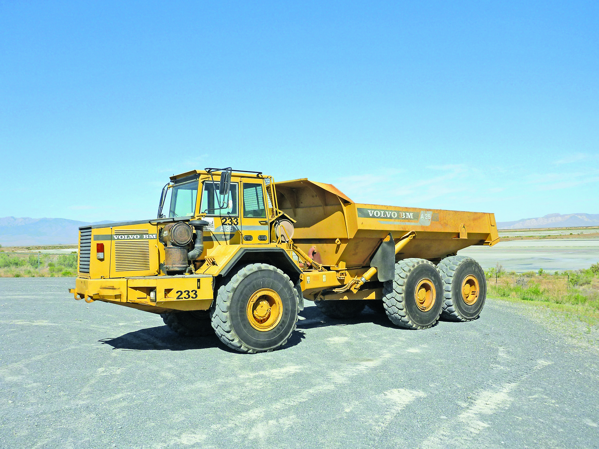 Dump Truck Volvo Bm A35 2000x1500