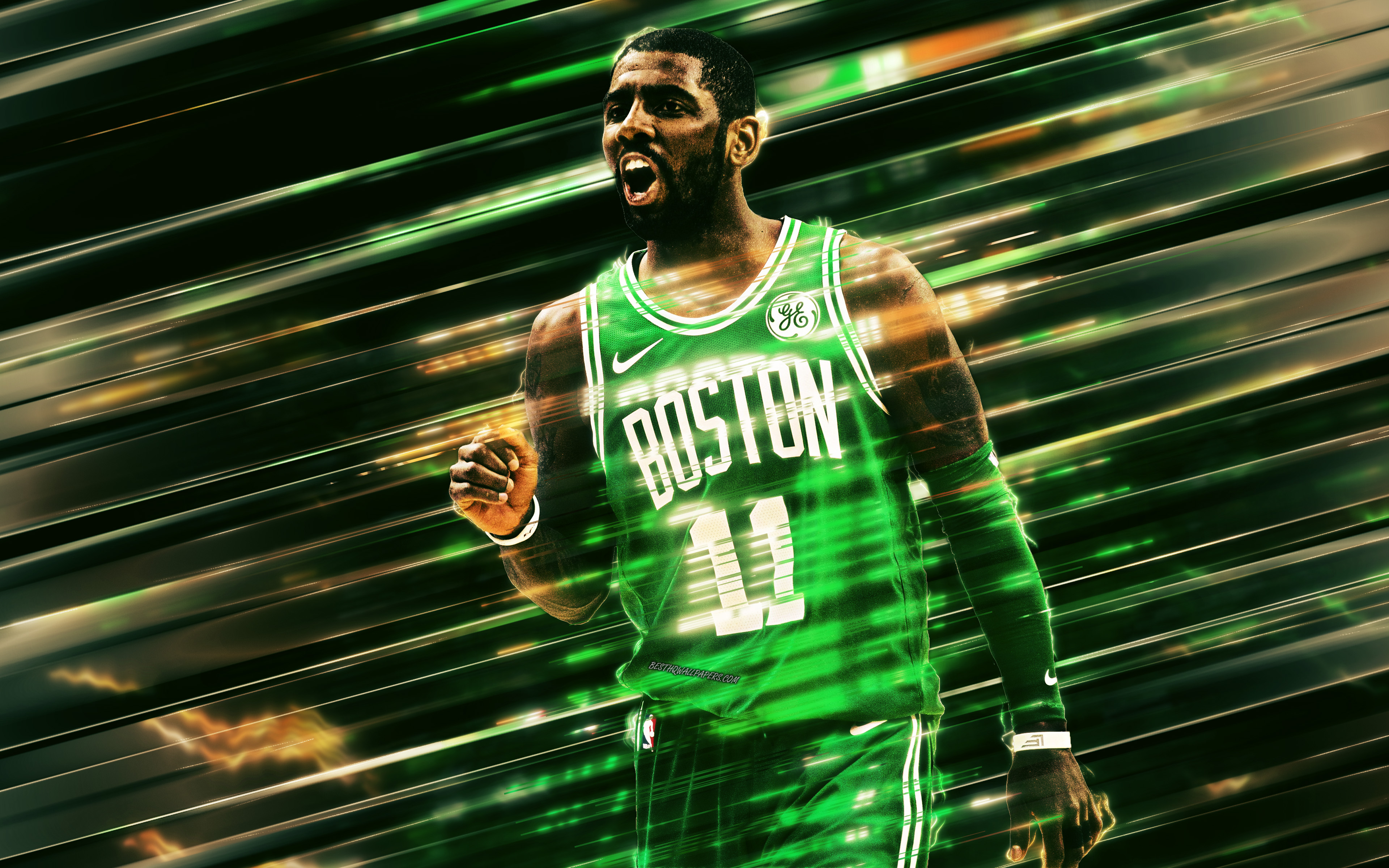 Basketball Boston Celtics Kyrie Irving Nba 3840x2400