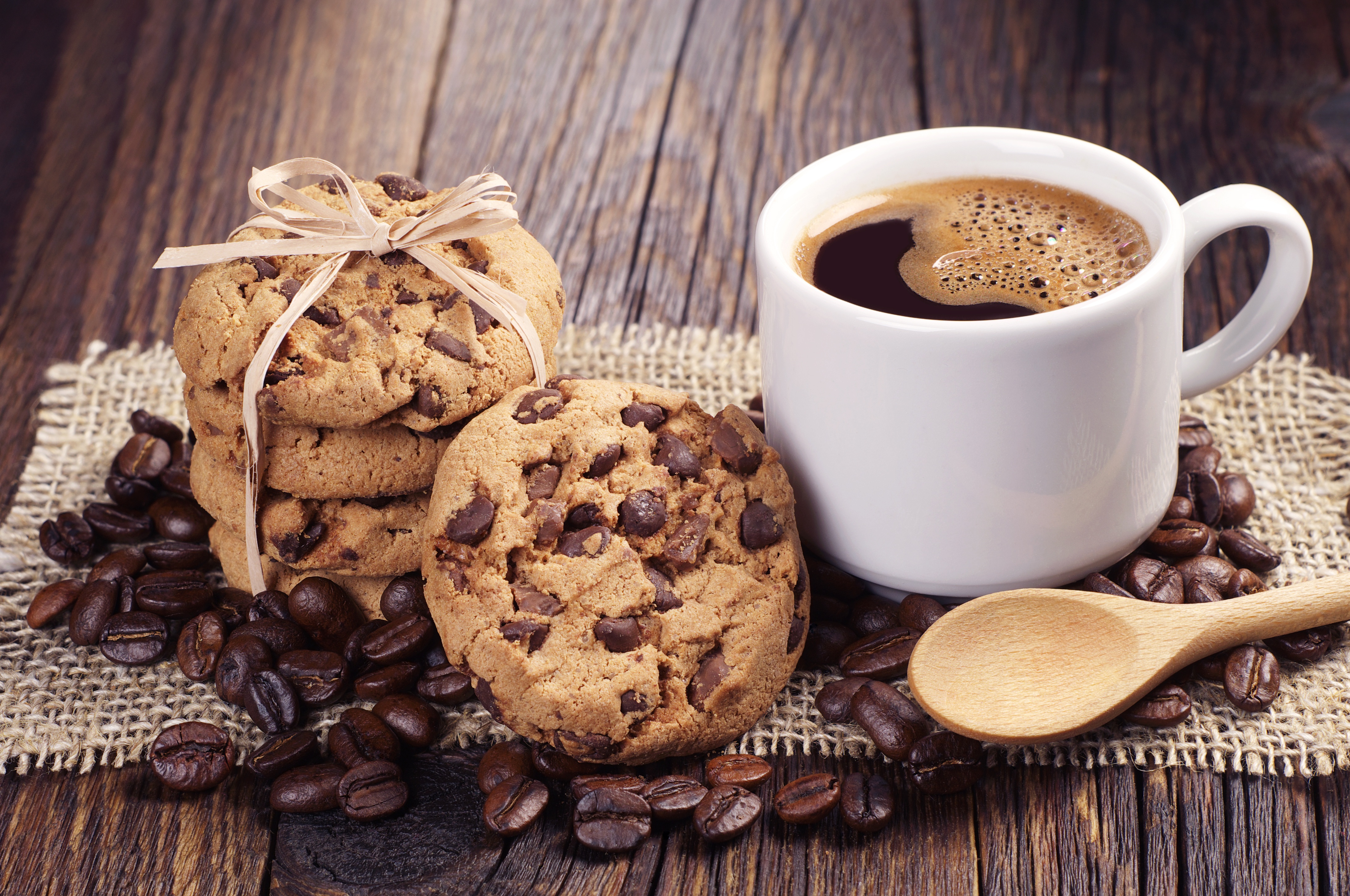 Coffee Coffee Beans Cookie Cup 4288x2848
