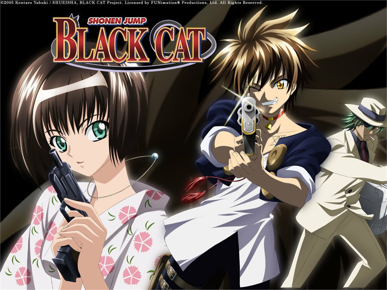 Anime Black Cat 1280x960