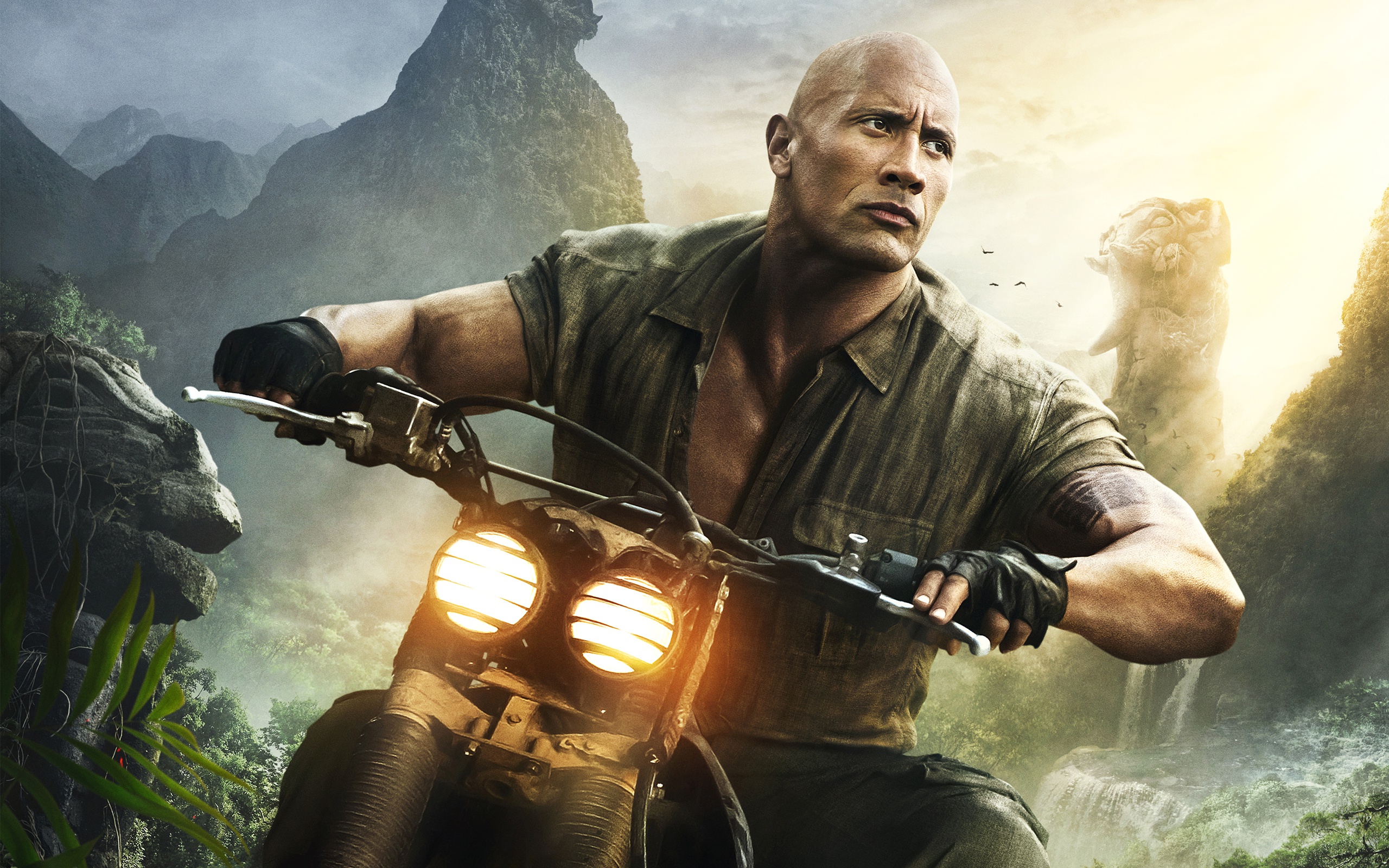 Dwayne Johnson Jumanji Welcome To The Jungle 2560x1600