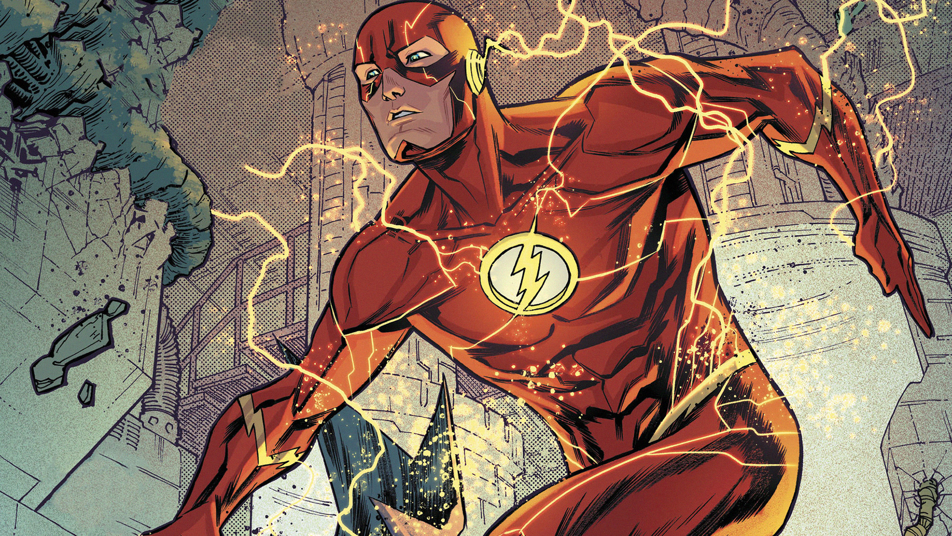 Barry Allen Dc Comics Flash Justice League 1920x1080