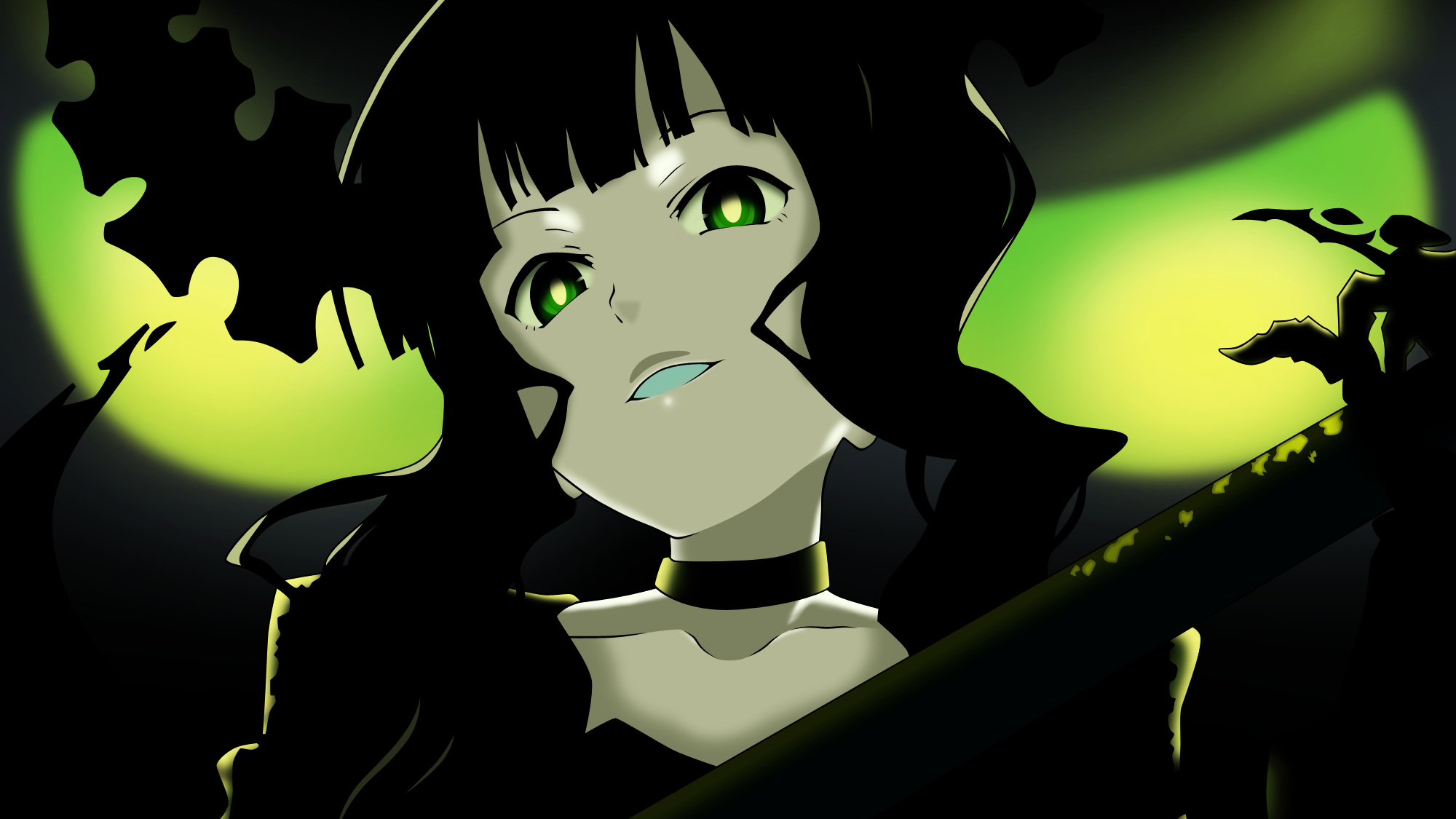 Dead Master Black Rock Shooter Yomi Takanashi 2000x1125