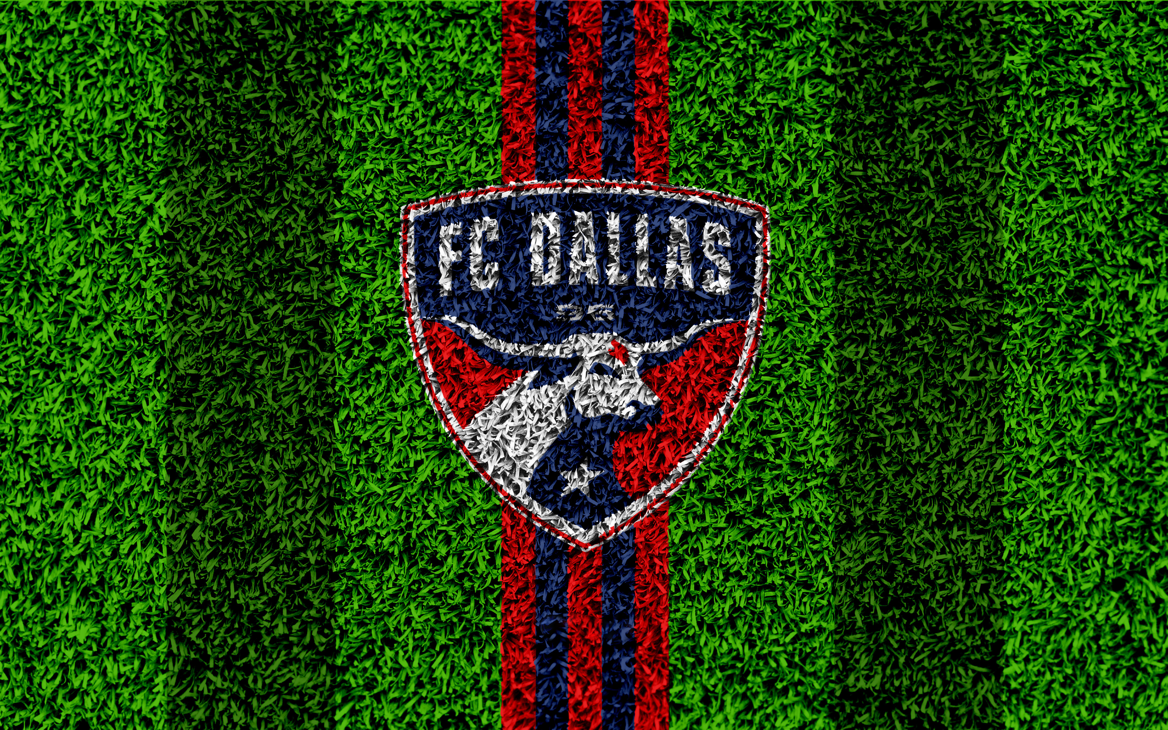 Emblem Fc Dallas Logo Mls Soccer 3840x2400