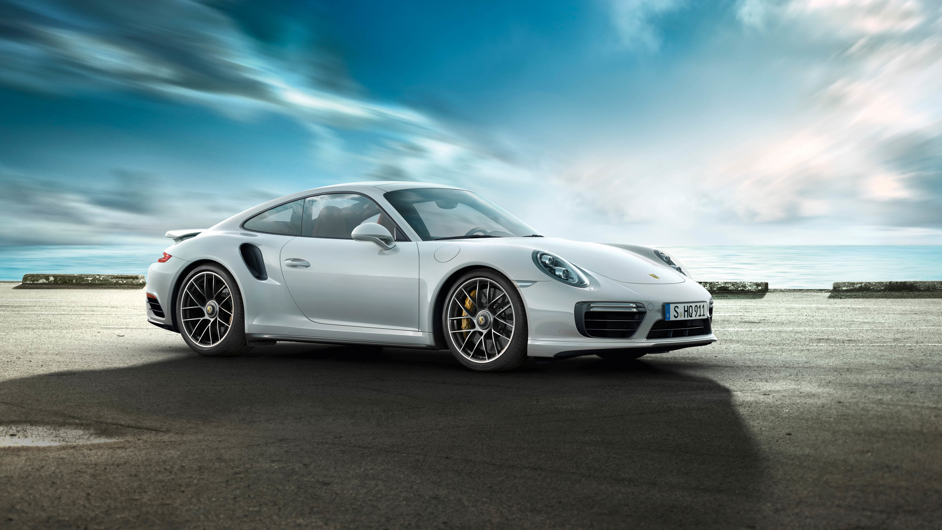 Car Porsche Porsche 911 Porsche 911 Turbo Sport Car Vehicle White Car 3200x1800