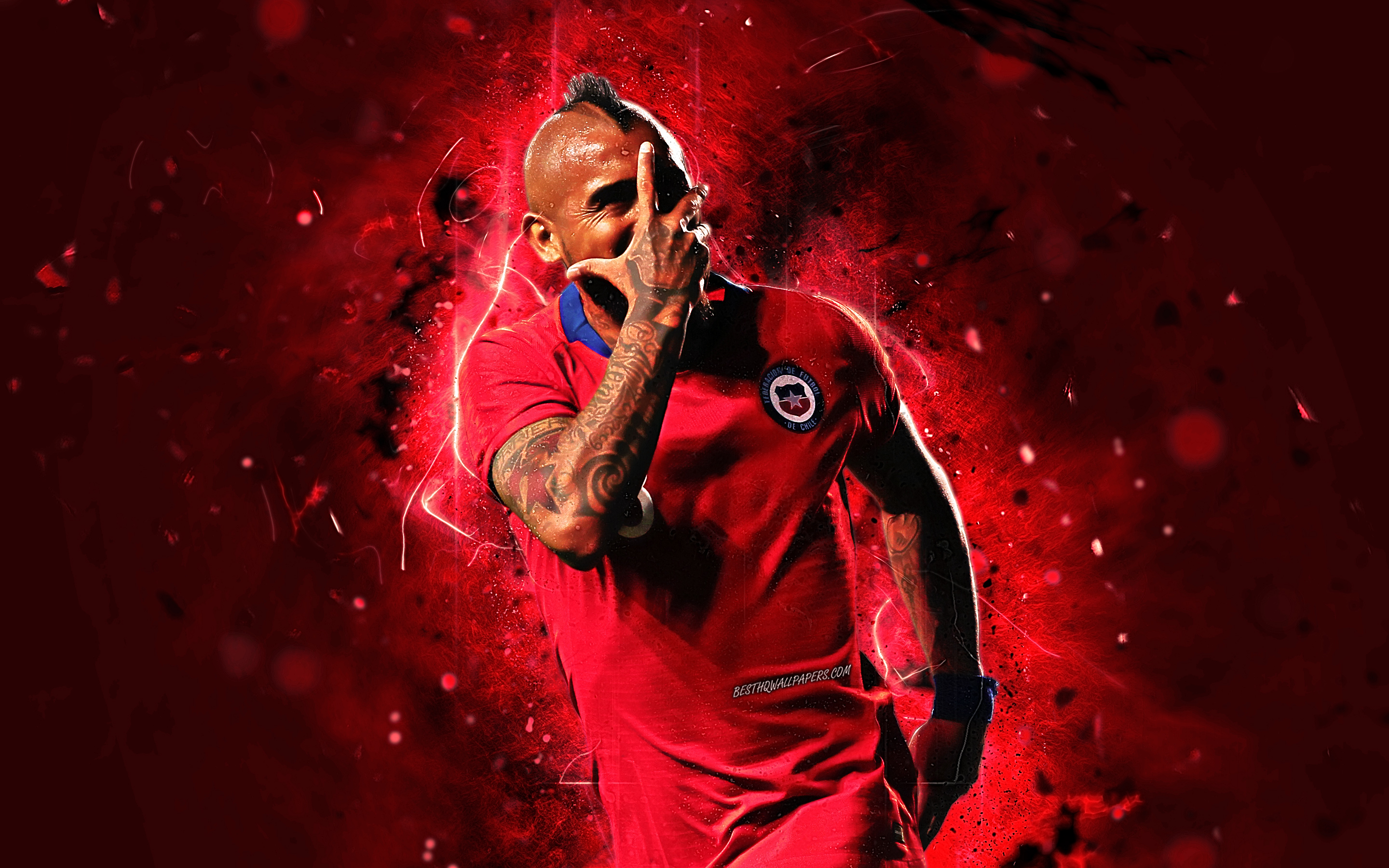 Arturo Vidal Chilean Footballer Soccer 2880x1800