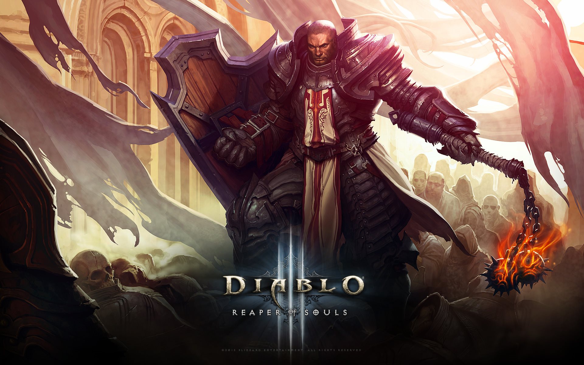 Blizzard Entertainment Crusader Diablo Iii Diablo Iii Diablo Iii Reaper Of Souls 1920x1200