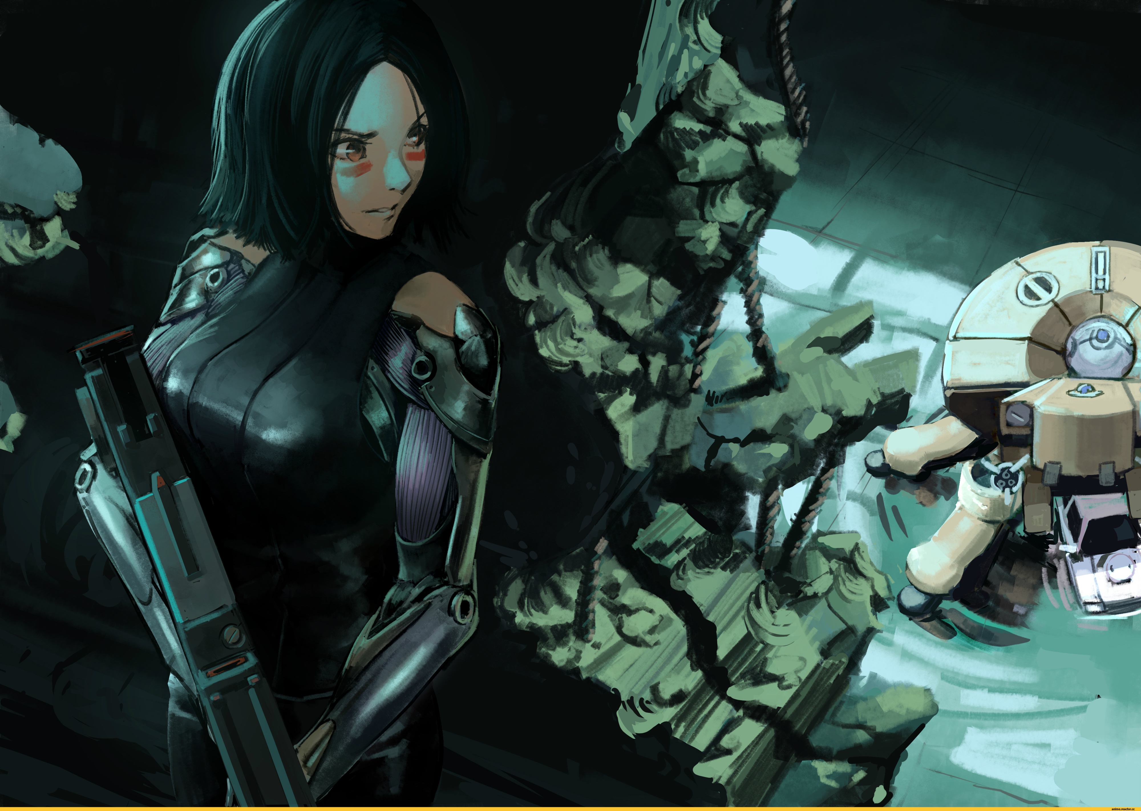 Alita Alita Battle Angel Alita Battle Angel Cyborg Woman Warrior 4000x2842