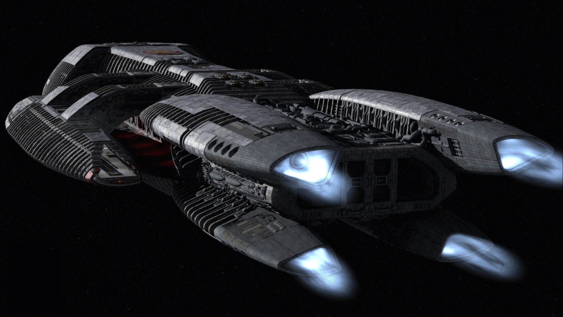 Battlestar Galactica Spaceship 1920x1080