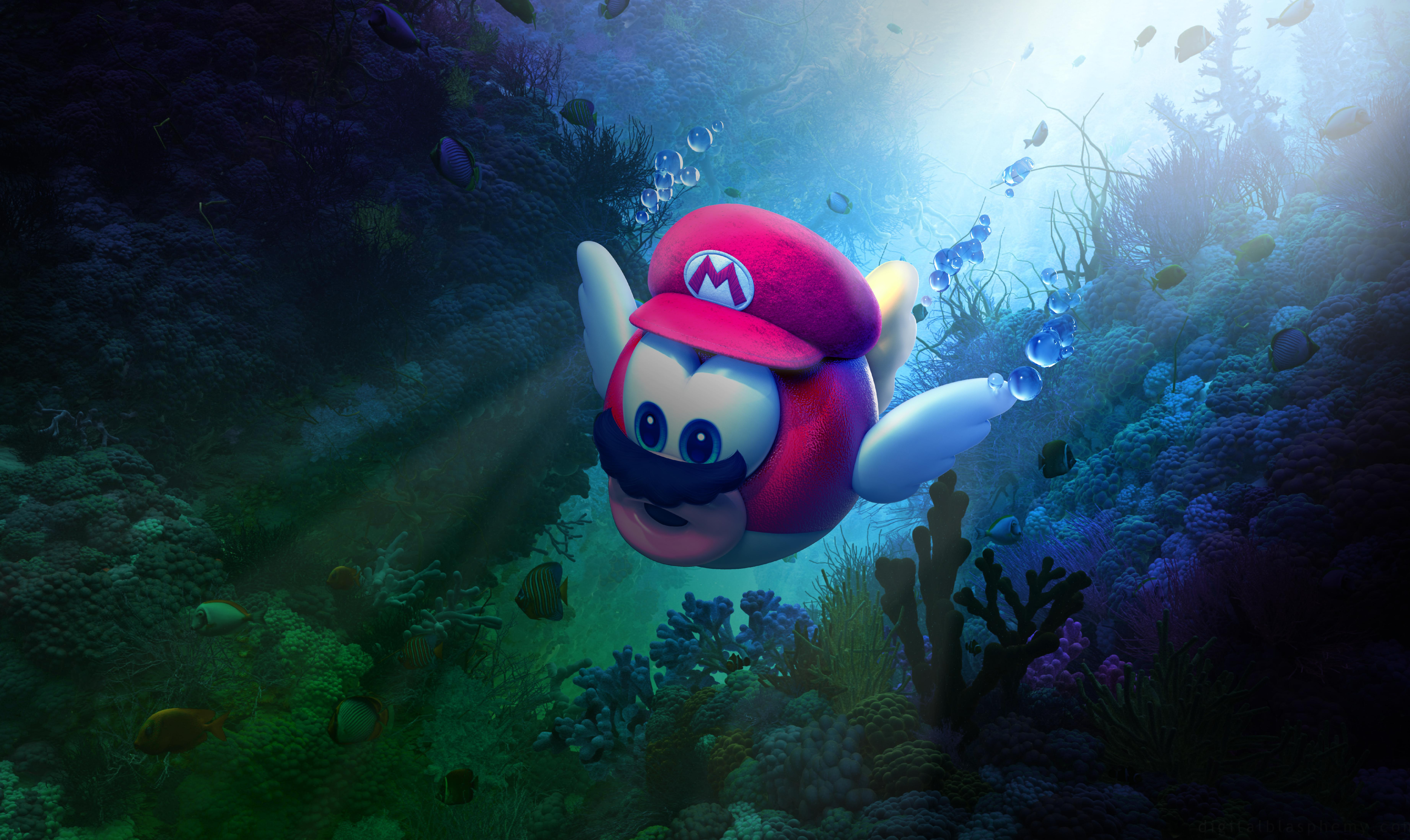 Super Mario Odyssey 7372x4392