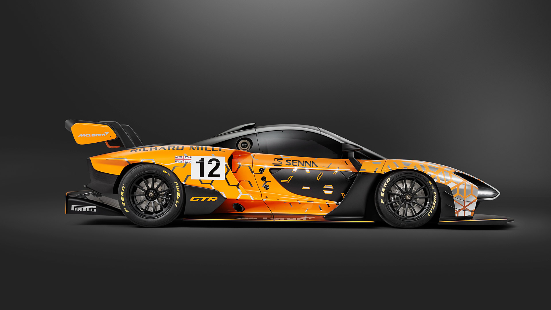 Car Concept Car Mclaren Senna Gtr Race Car Sport Car Yellow Car 1920x1080