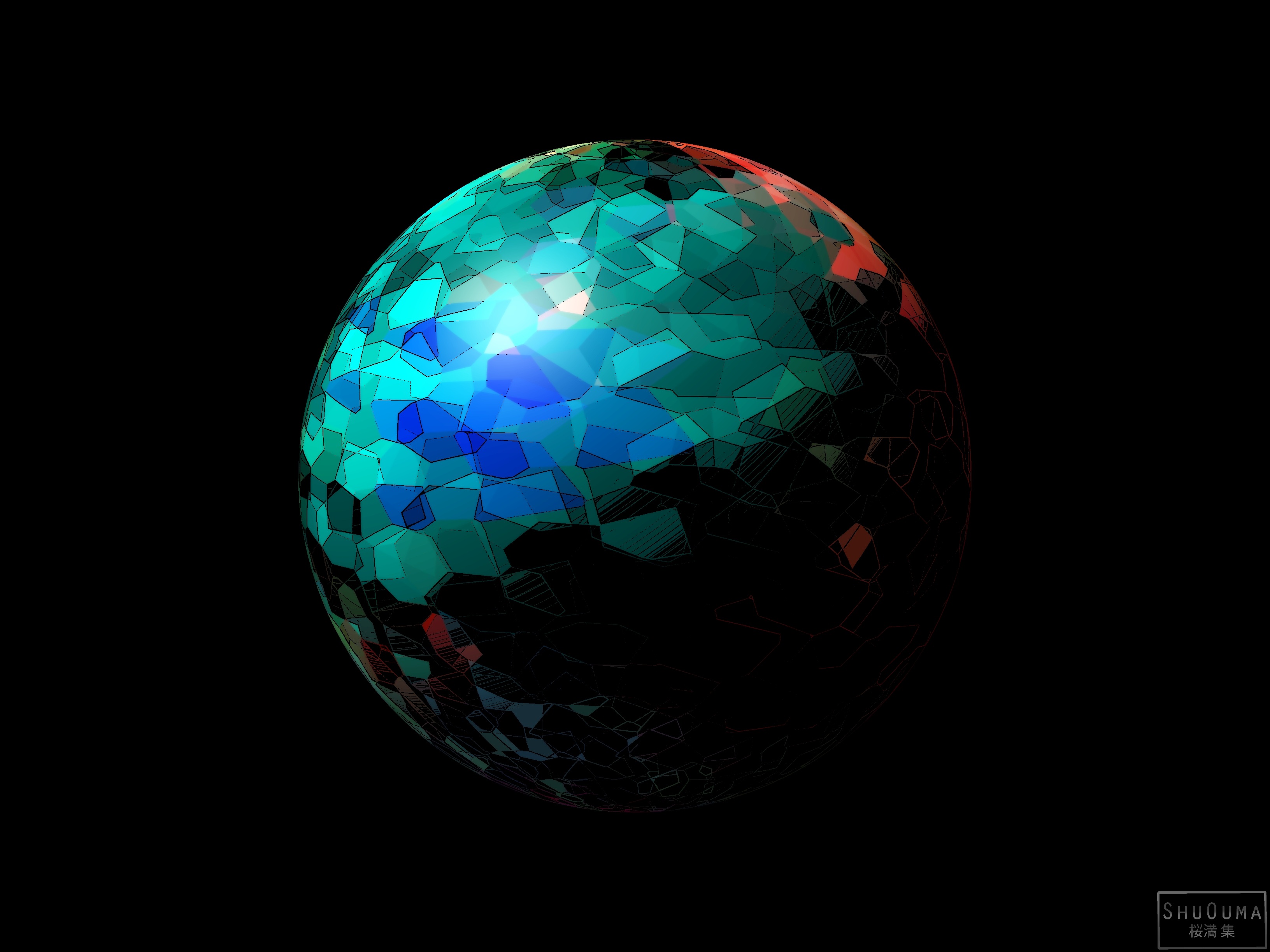 Abstract Sphere 3264x2448