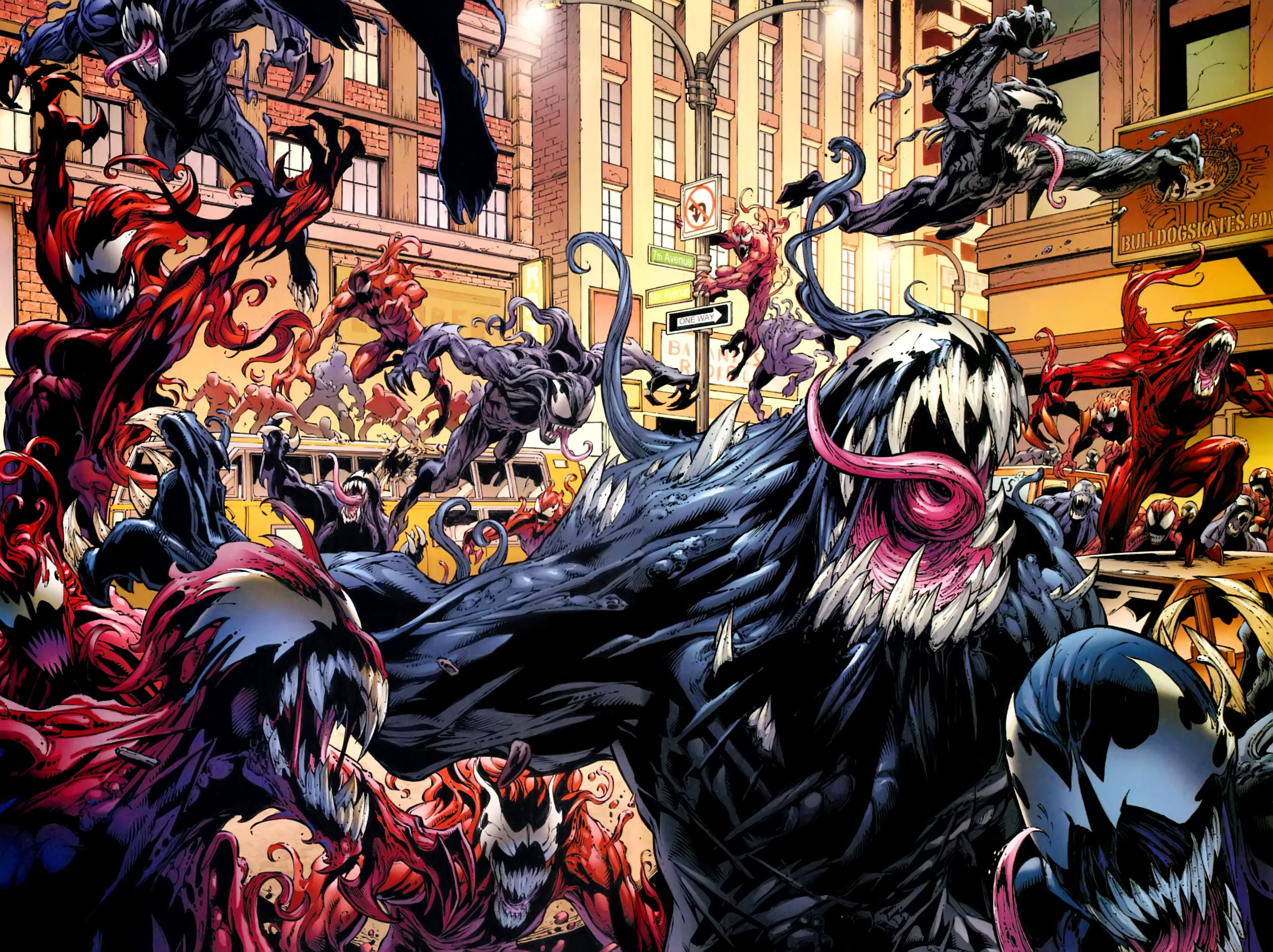Carnage Marvel Comics Venom 2560x1915