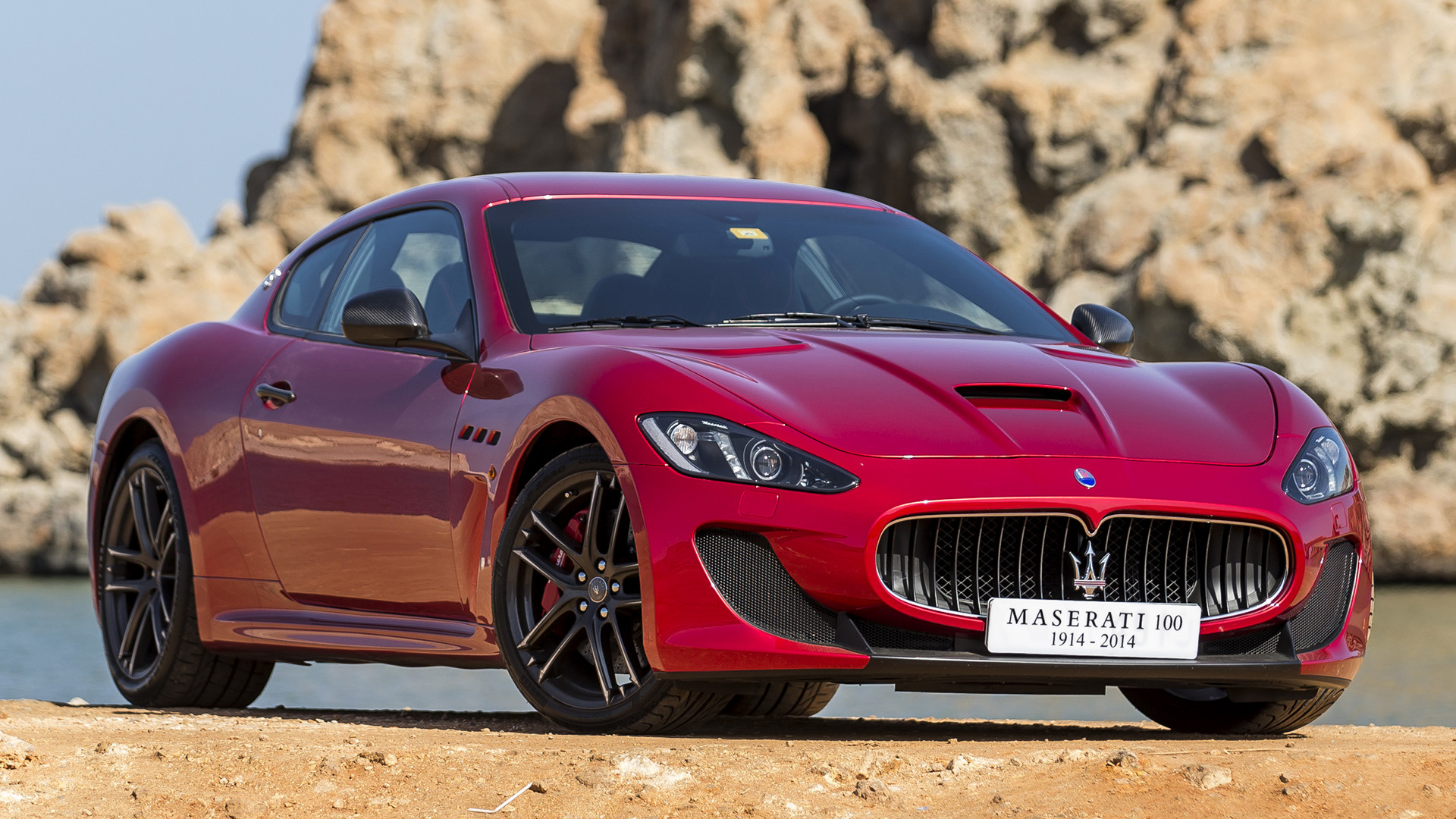 Car Grand Tourer Maserati Granturismo Mc Stradale Red Car Sport Car 1920x1080