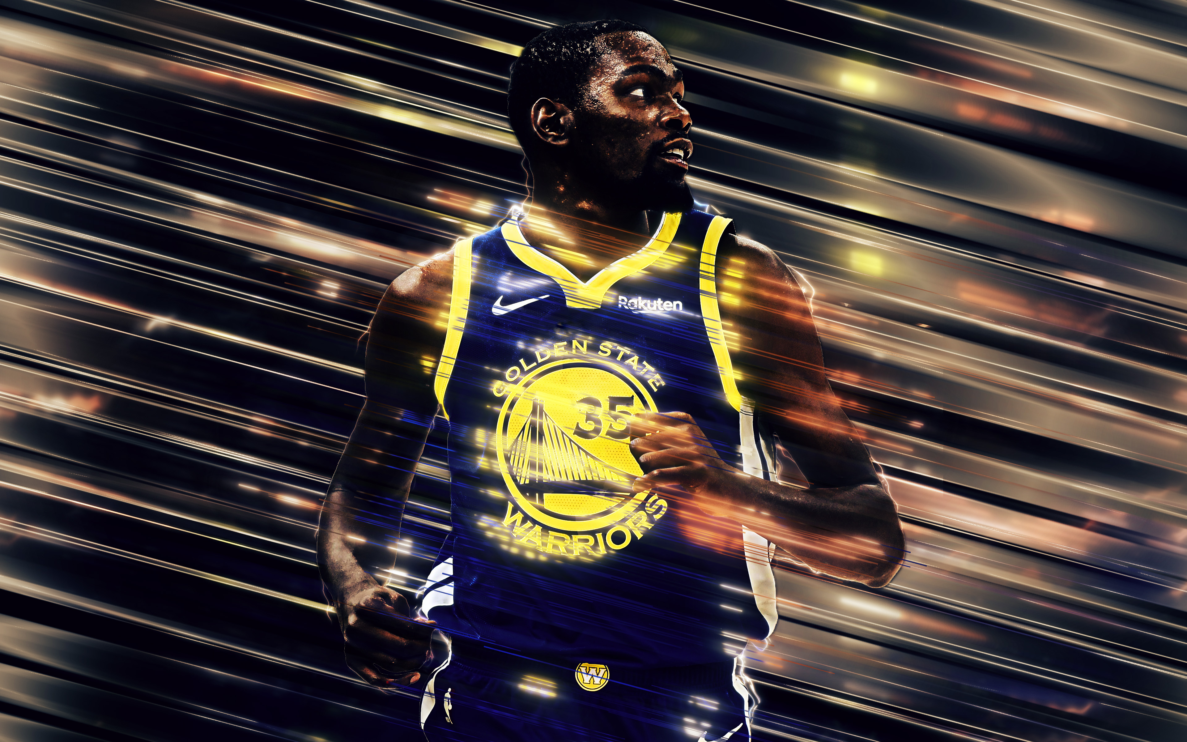 Golden State Warriors Kevin Durant Nba 3840x2400