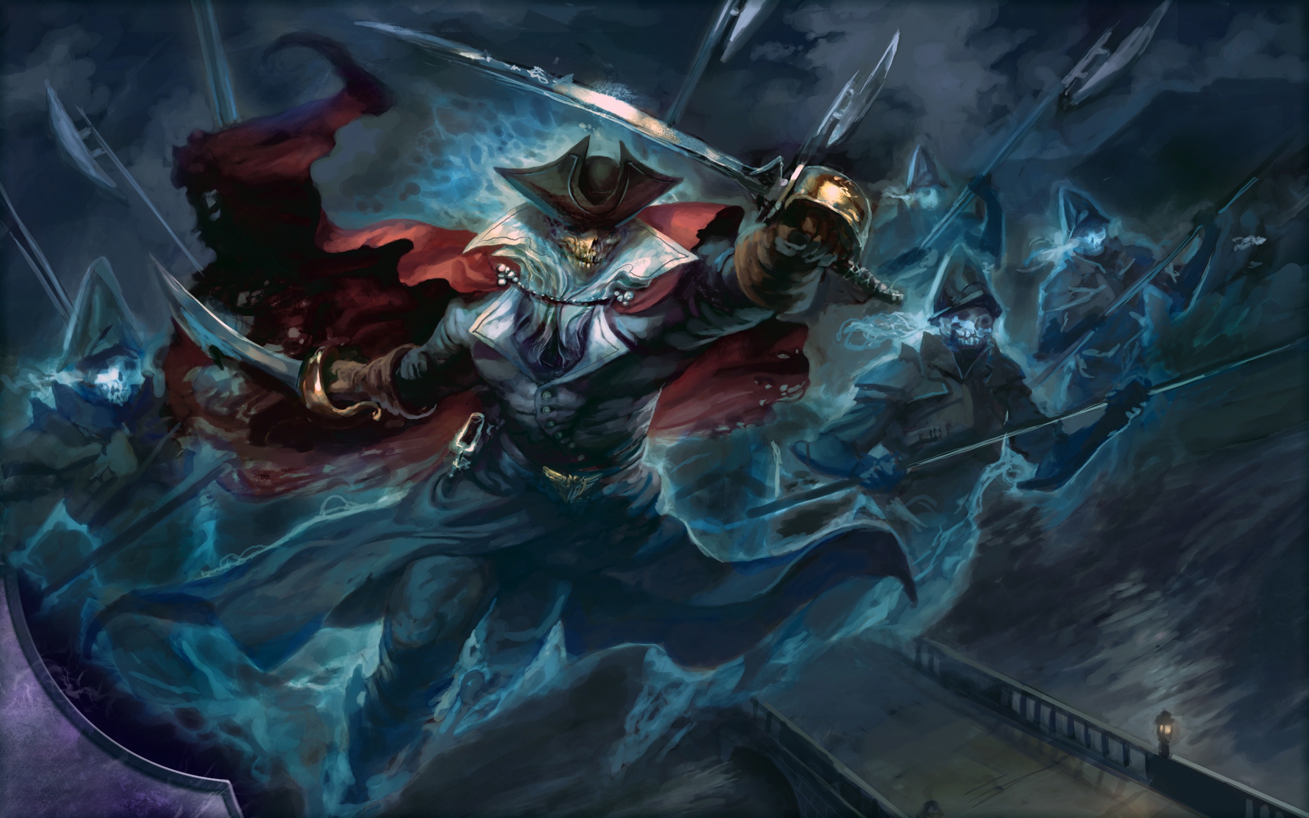 Magic The Gathering Pirate Sword Undead 2560x1600