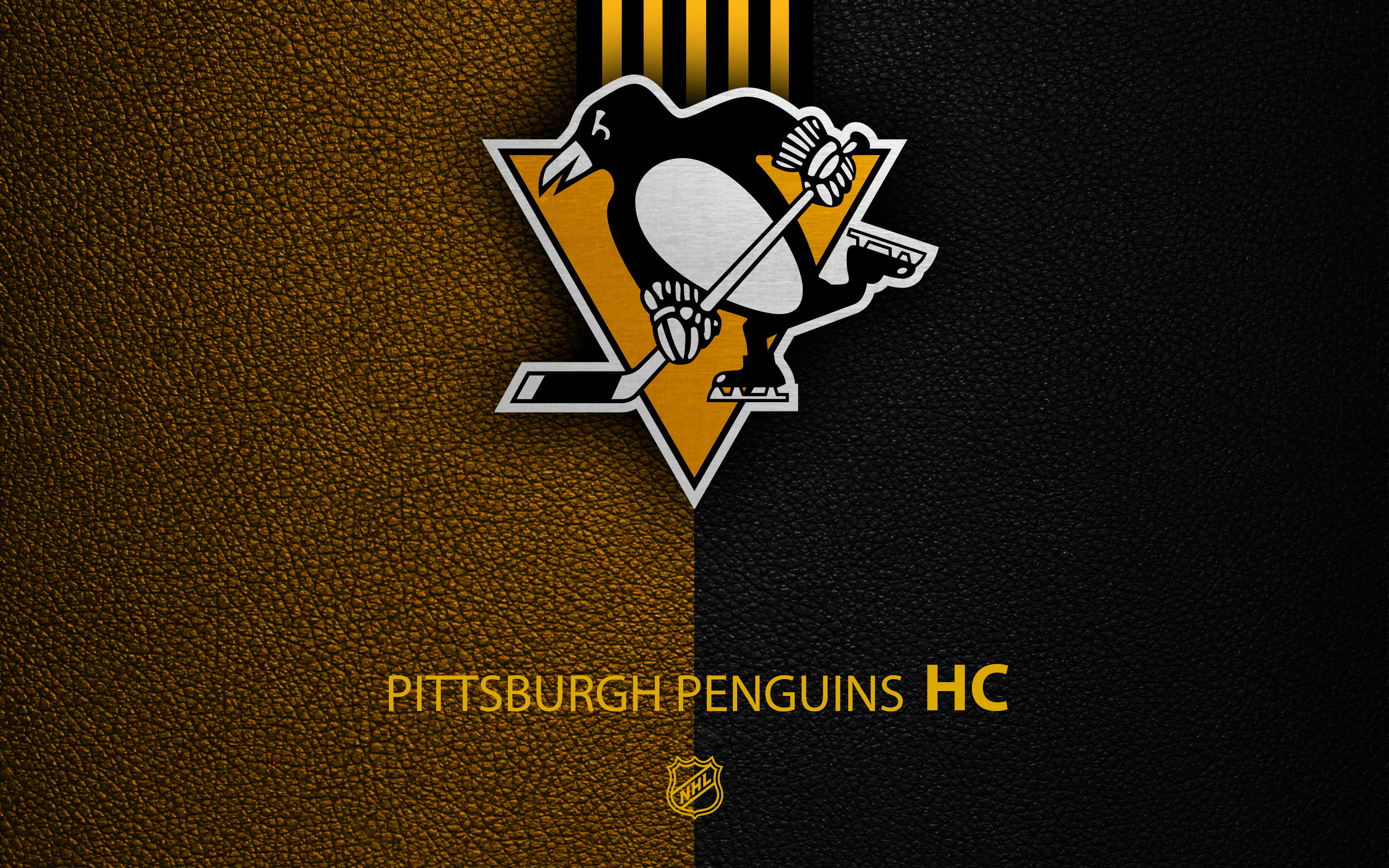 Emblem Logo Nhl Pittsburgh Penguins 3840x2400