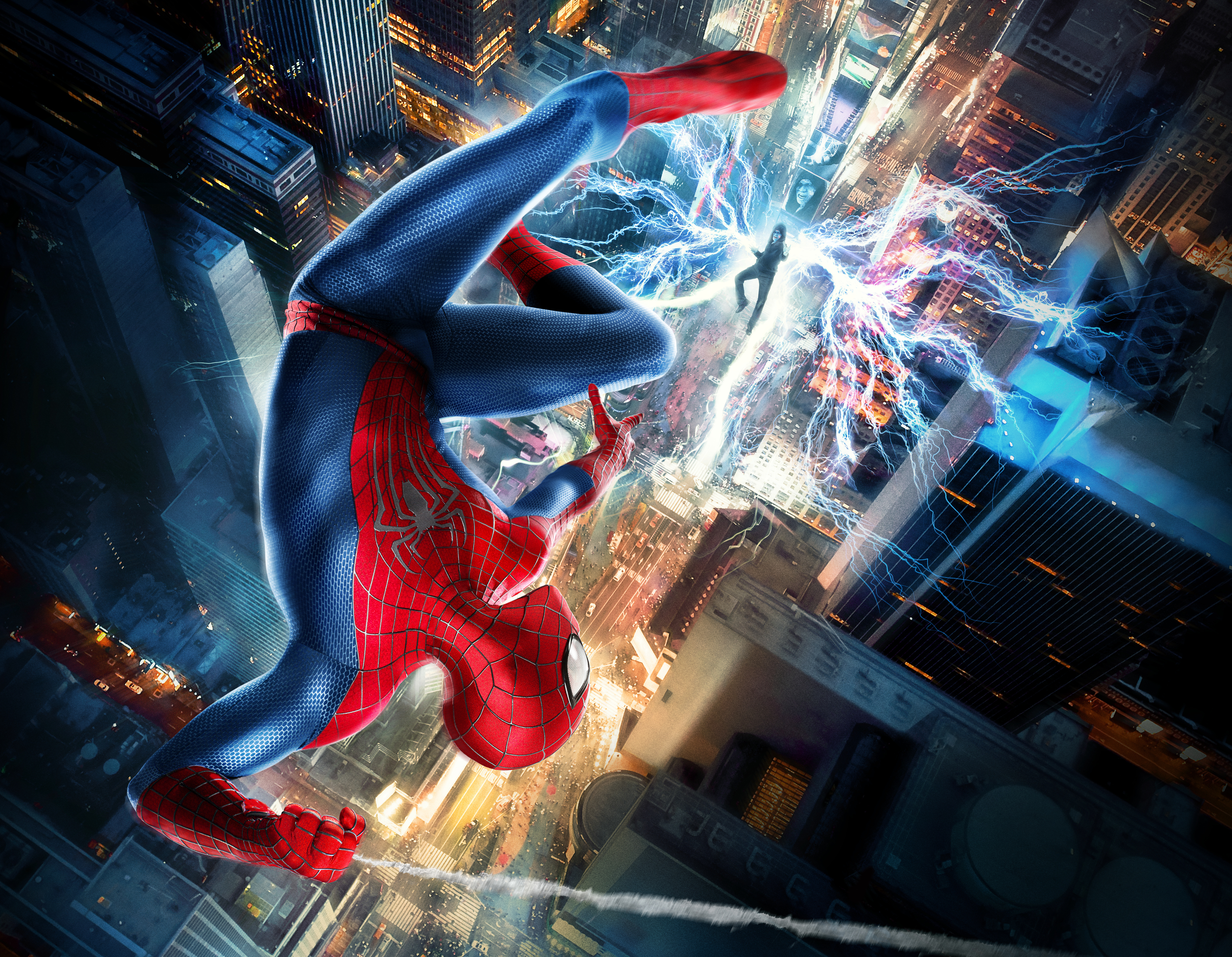 Electro Marvel Comics Spider Man 5000x3883