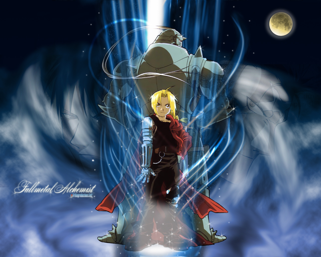 Alphonse Elric Edward Elric 1280x1024